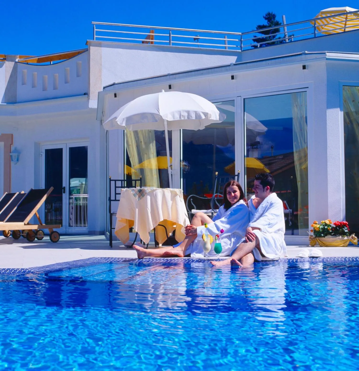 Swimming pool in Adults only Hotel Grafenstein