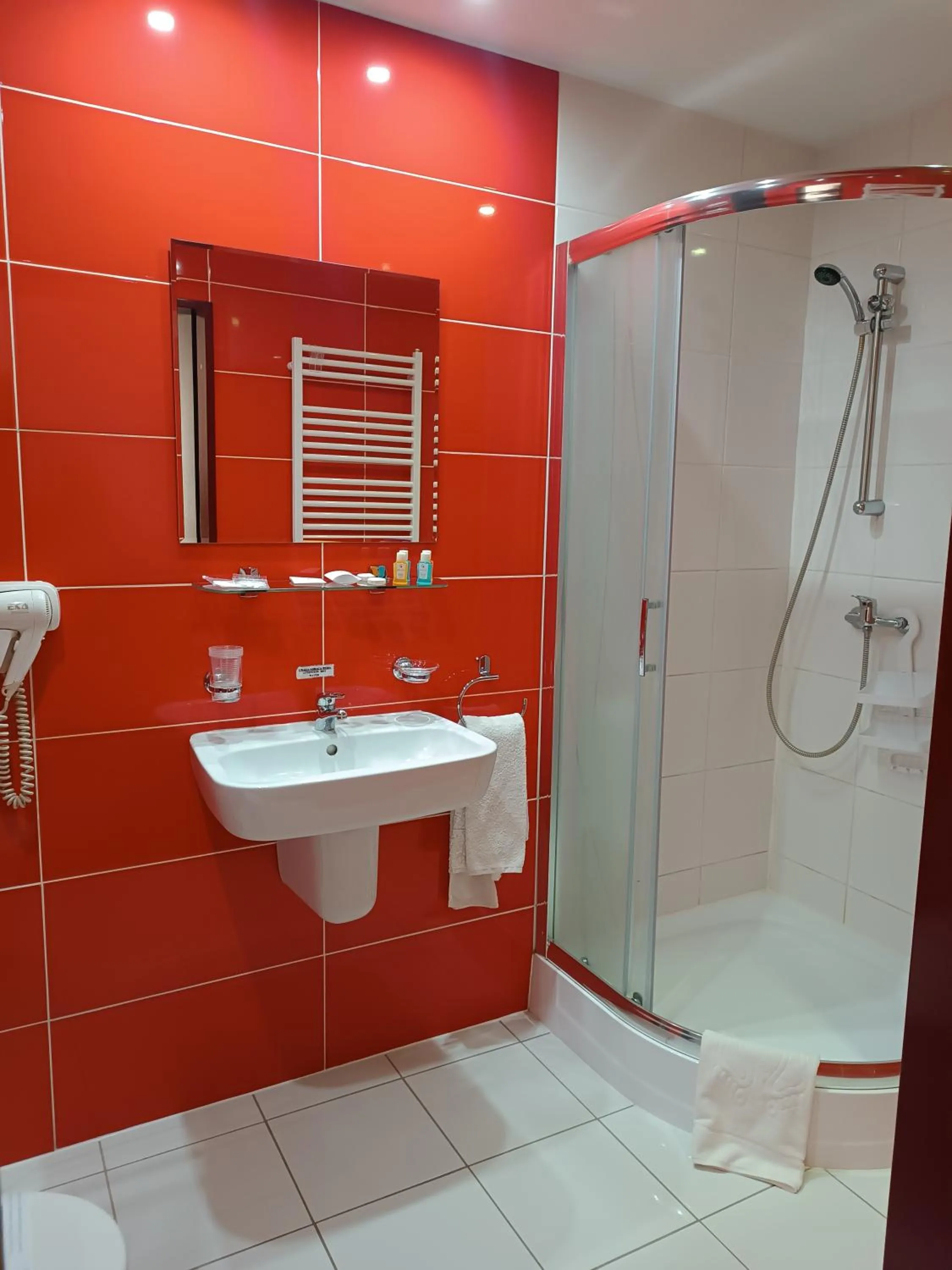 Bathroom in Amigo Hotel