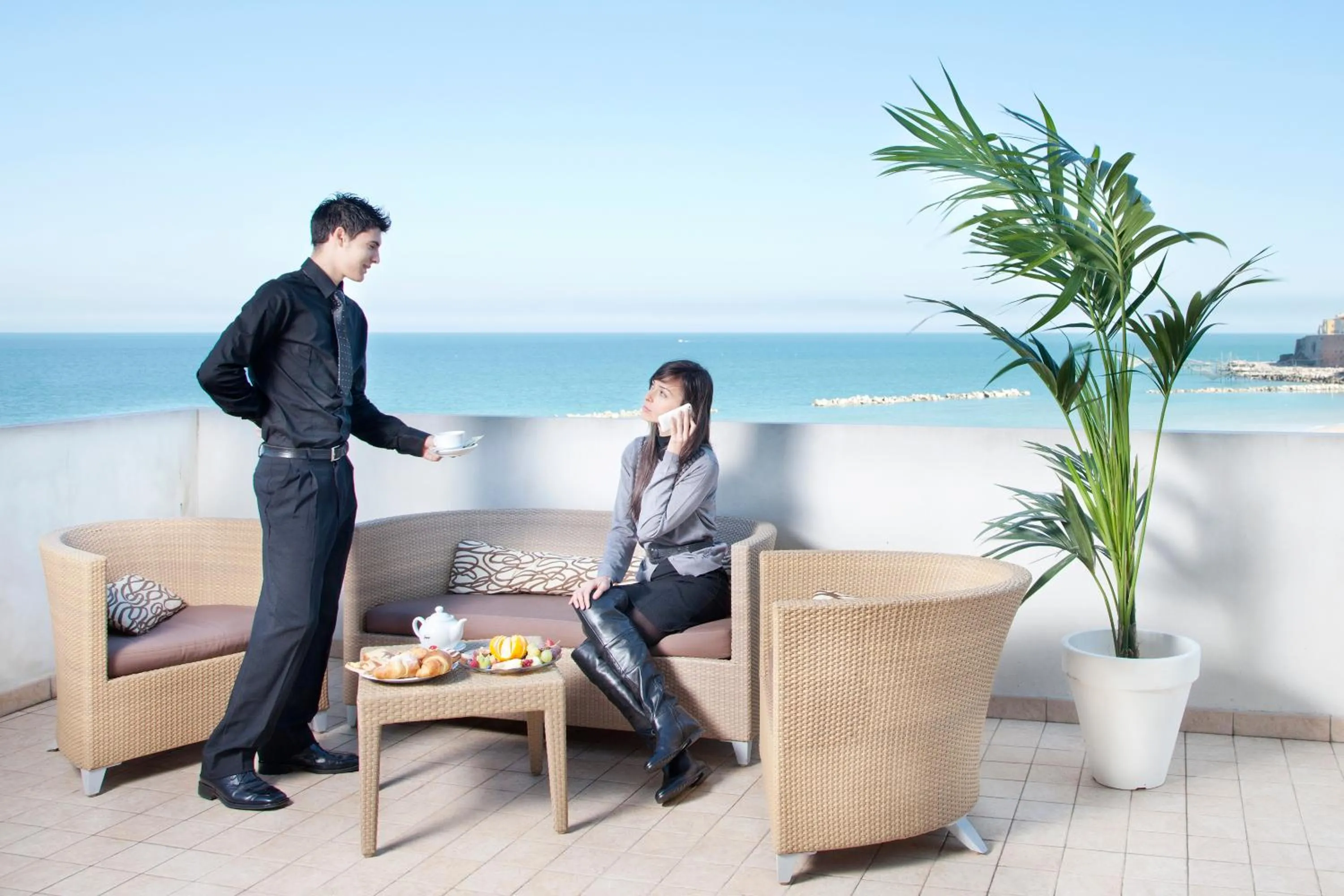 People in Hotel Meridiano