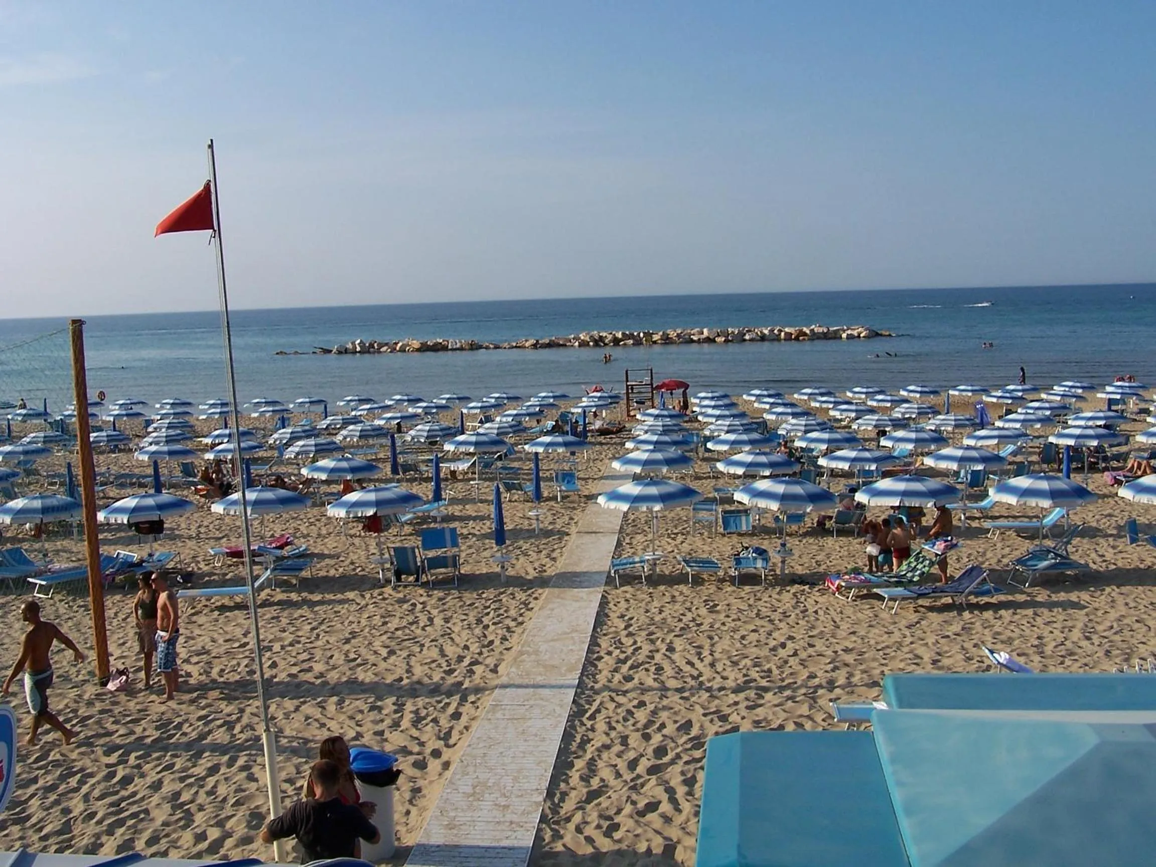 Beach in Hotel Meridiano