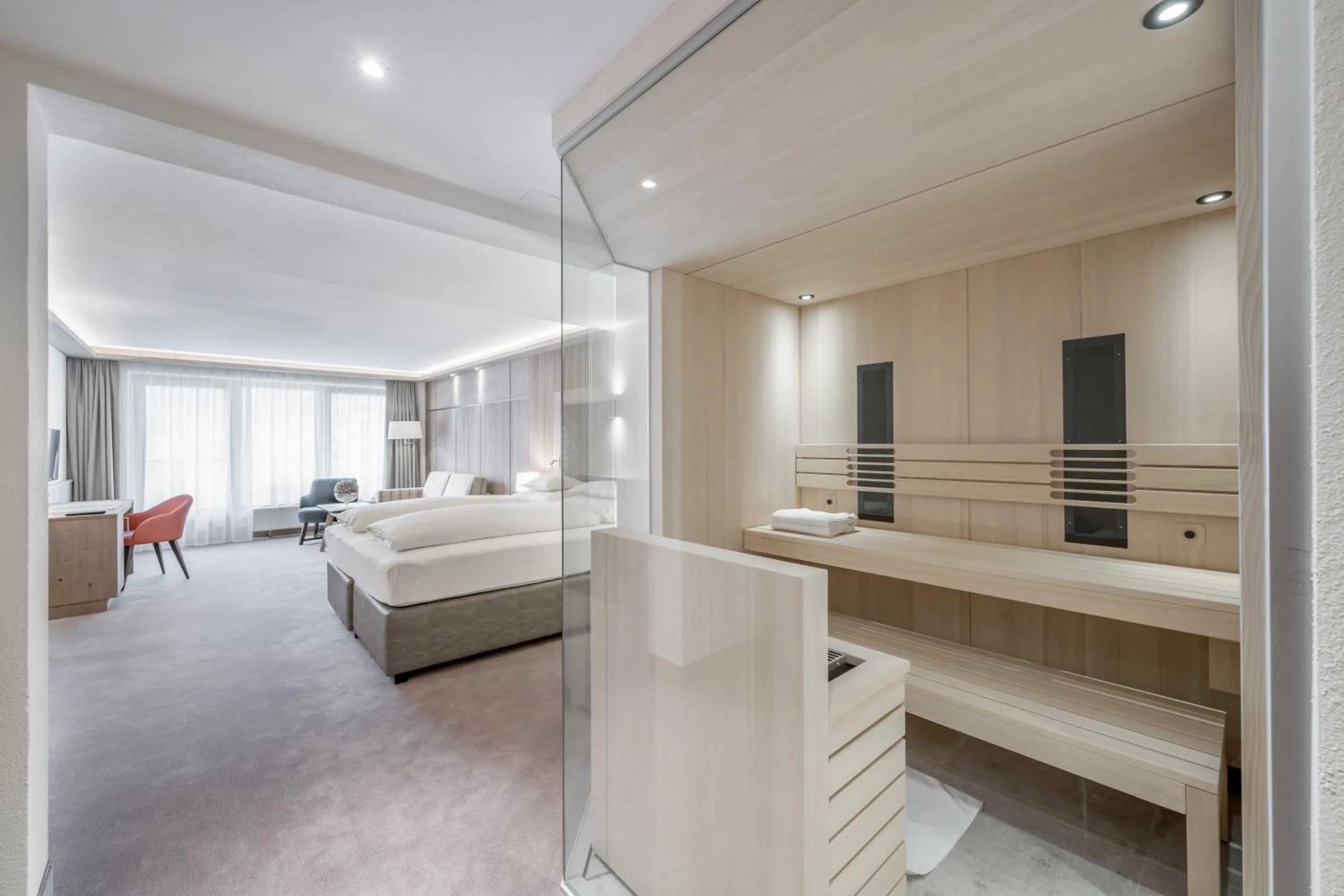 Bed in Hotel Bellevue - 4 Sterne superior