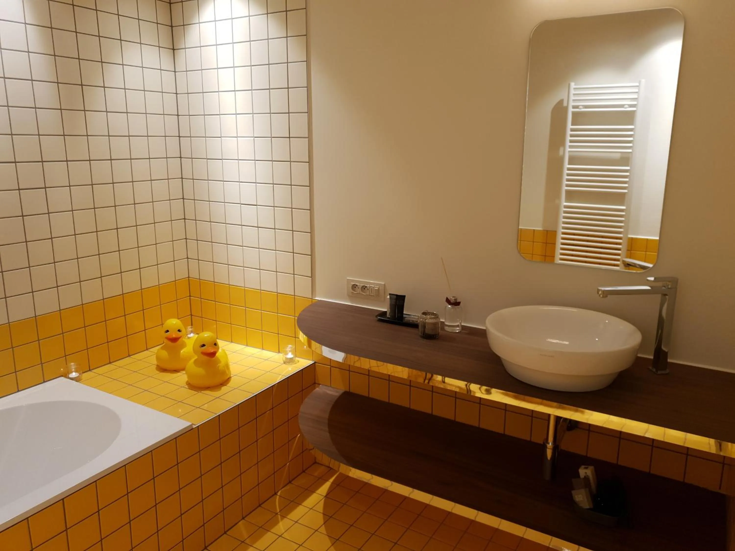 Bathroom in B&B La Corderie