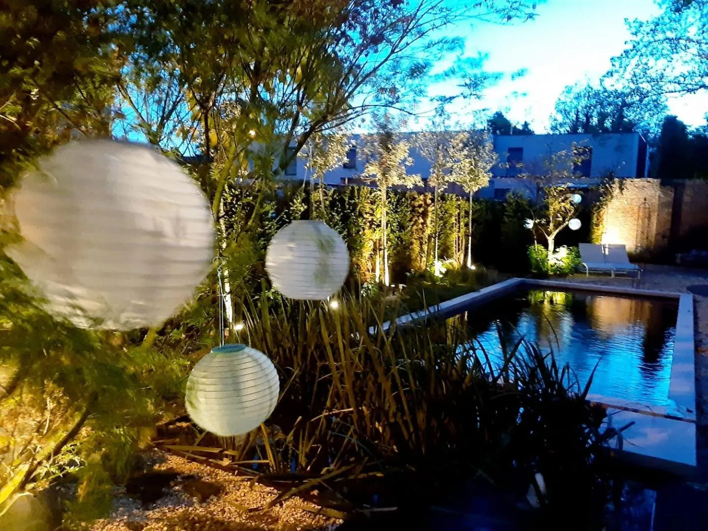 Garden in B&B La Corderie