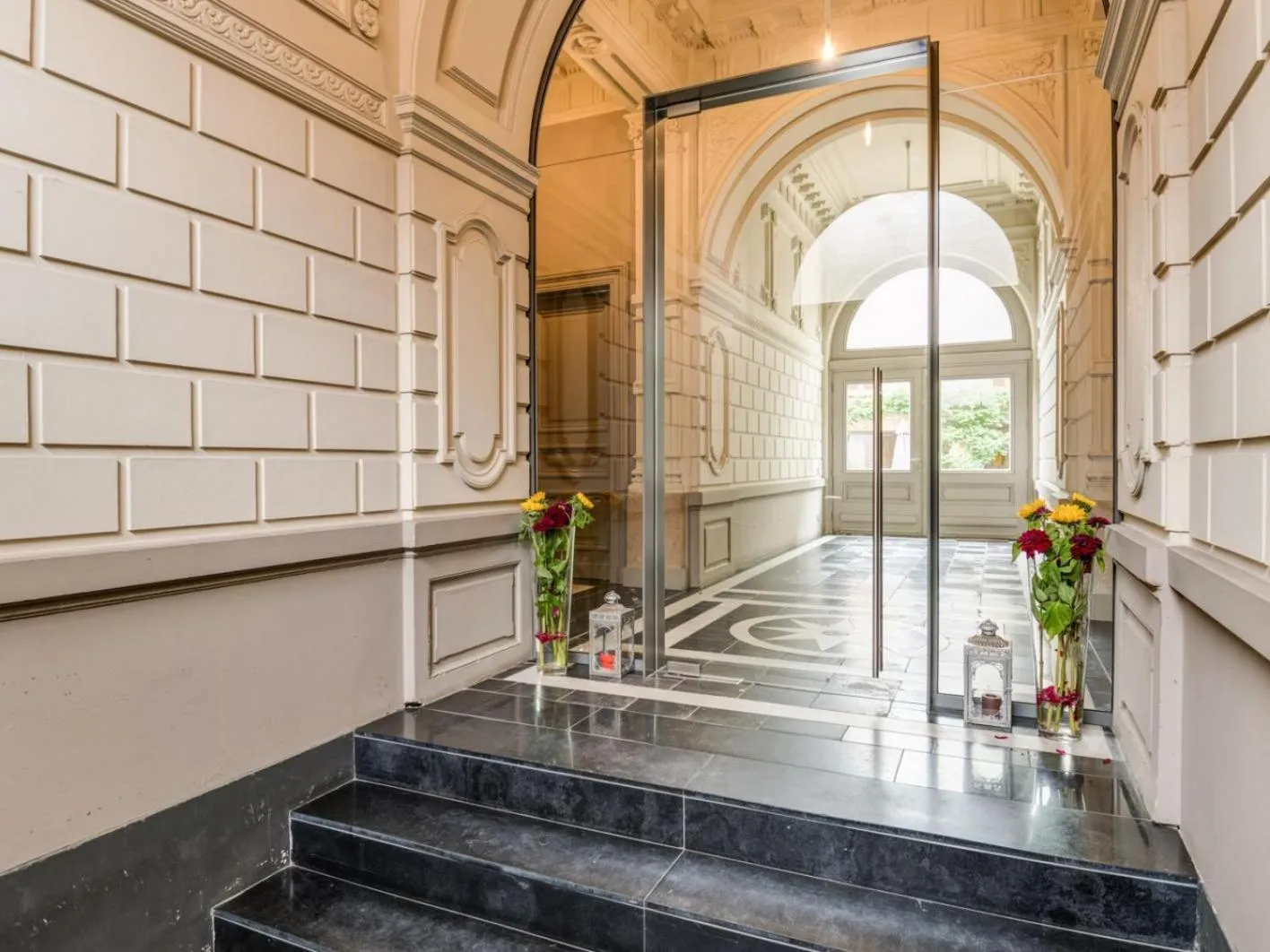 Facade/entrance in B&B La Corderie