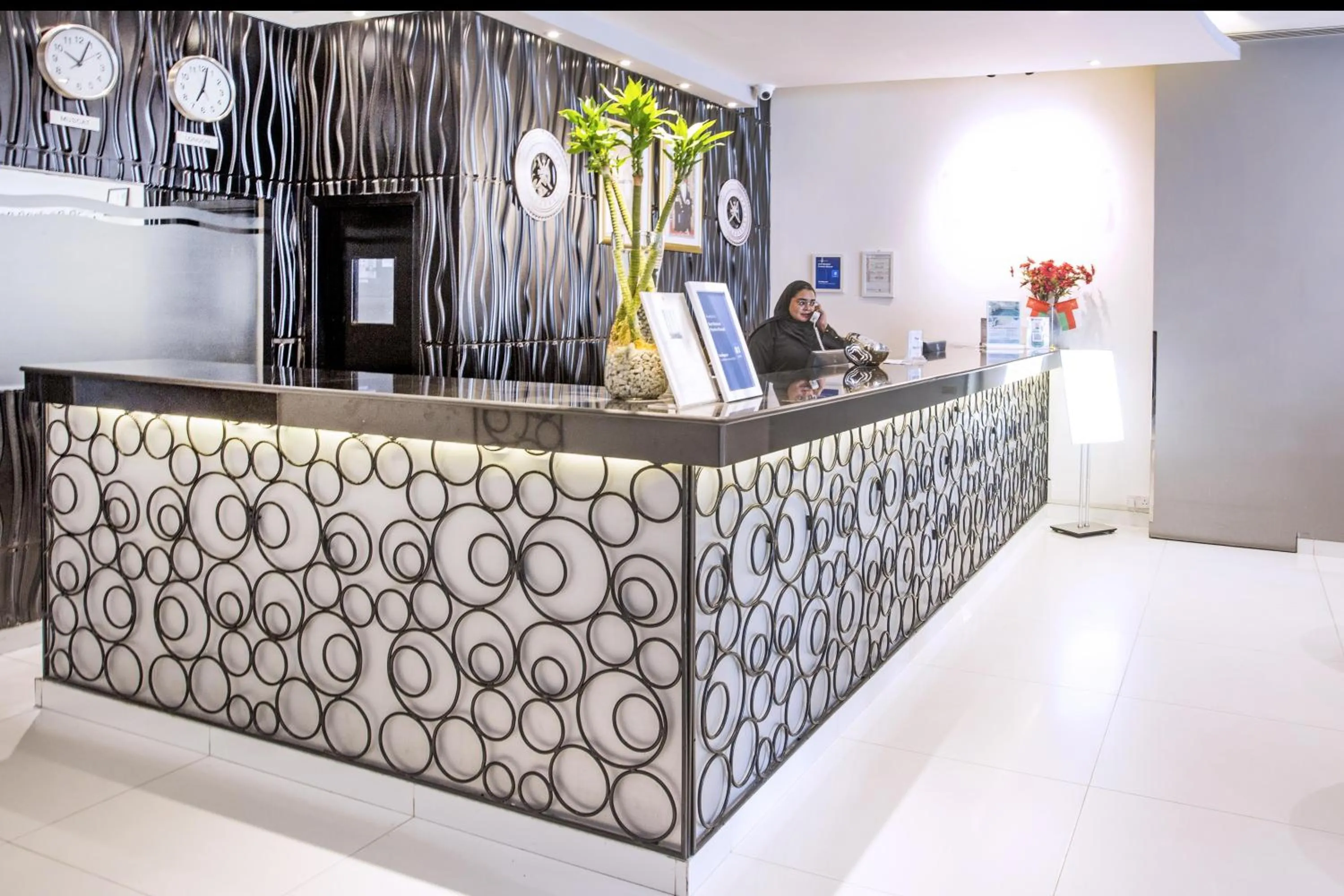 Lobby or reception in Best Western Premier Muscat