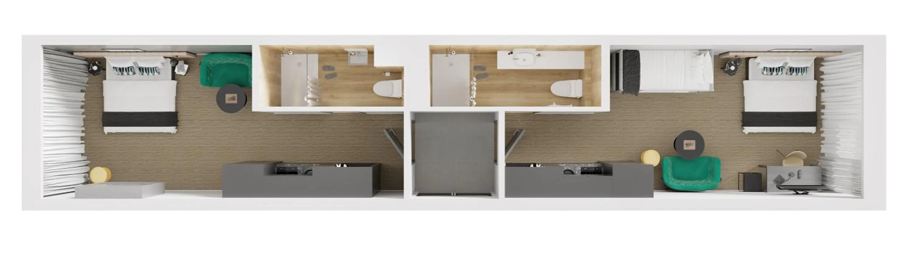 Floor plan in Veriu Green Square
