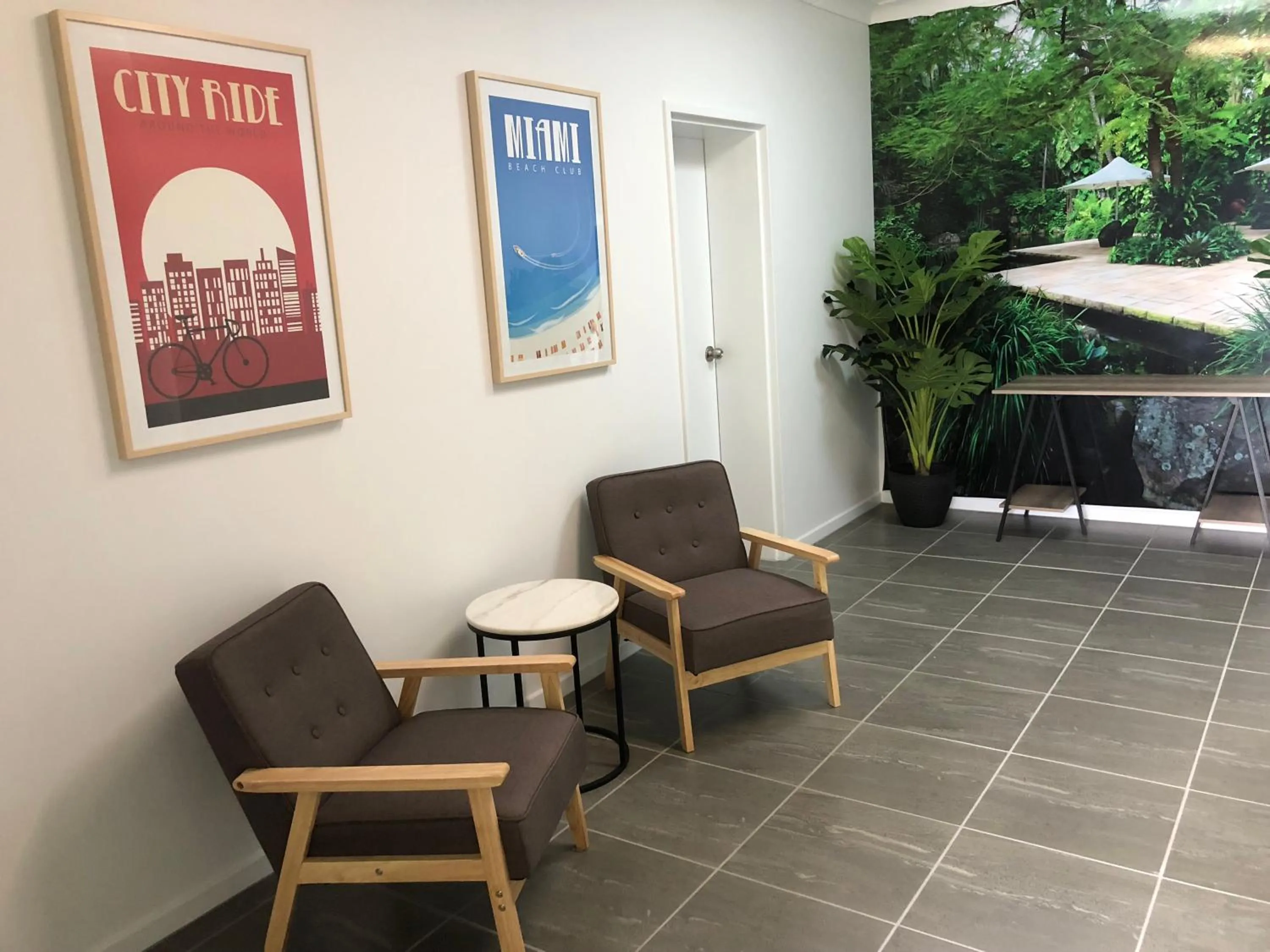 Seating area in Escape On Lake