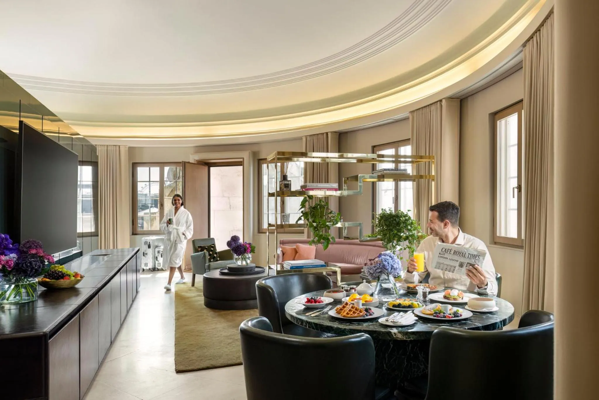 Photo of the whole room in Hotel Cafe Royal