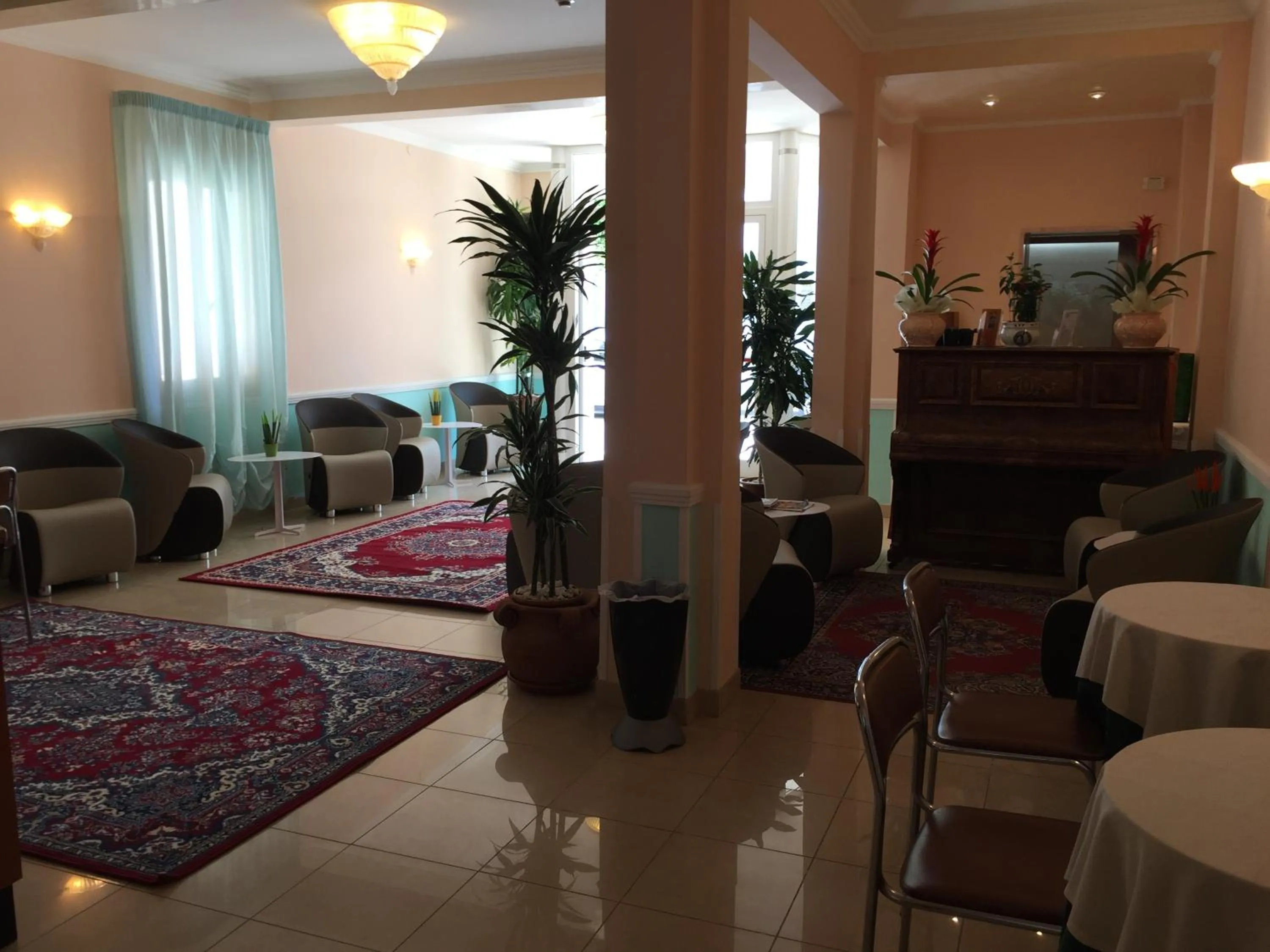 Lobby or reception in Hotel Erika