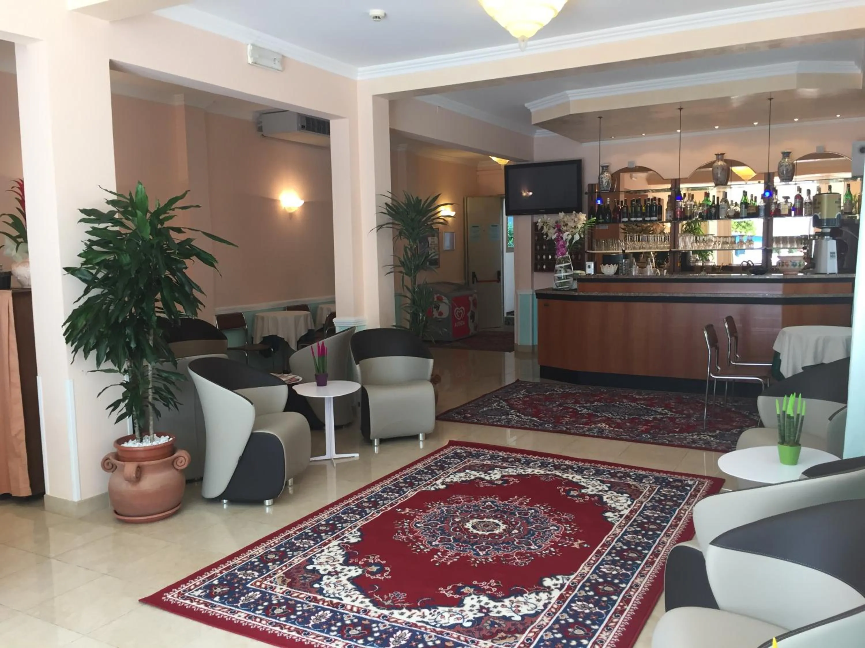 Lounge or bar in Hotel Erika