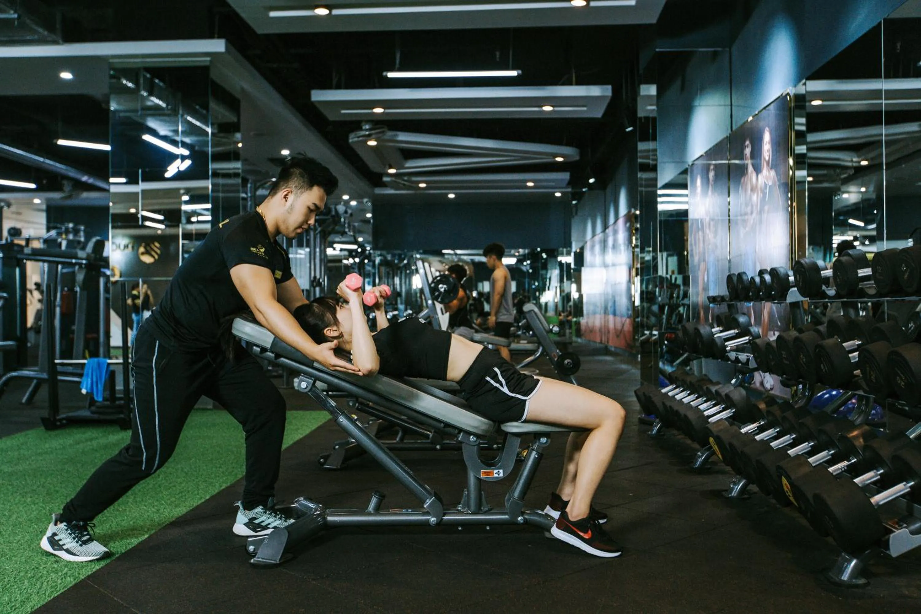 Fitness centre/facilities in Duc Huy Grand Hotel and Spa