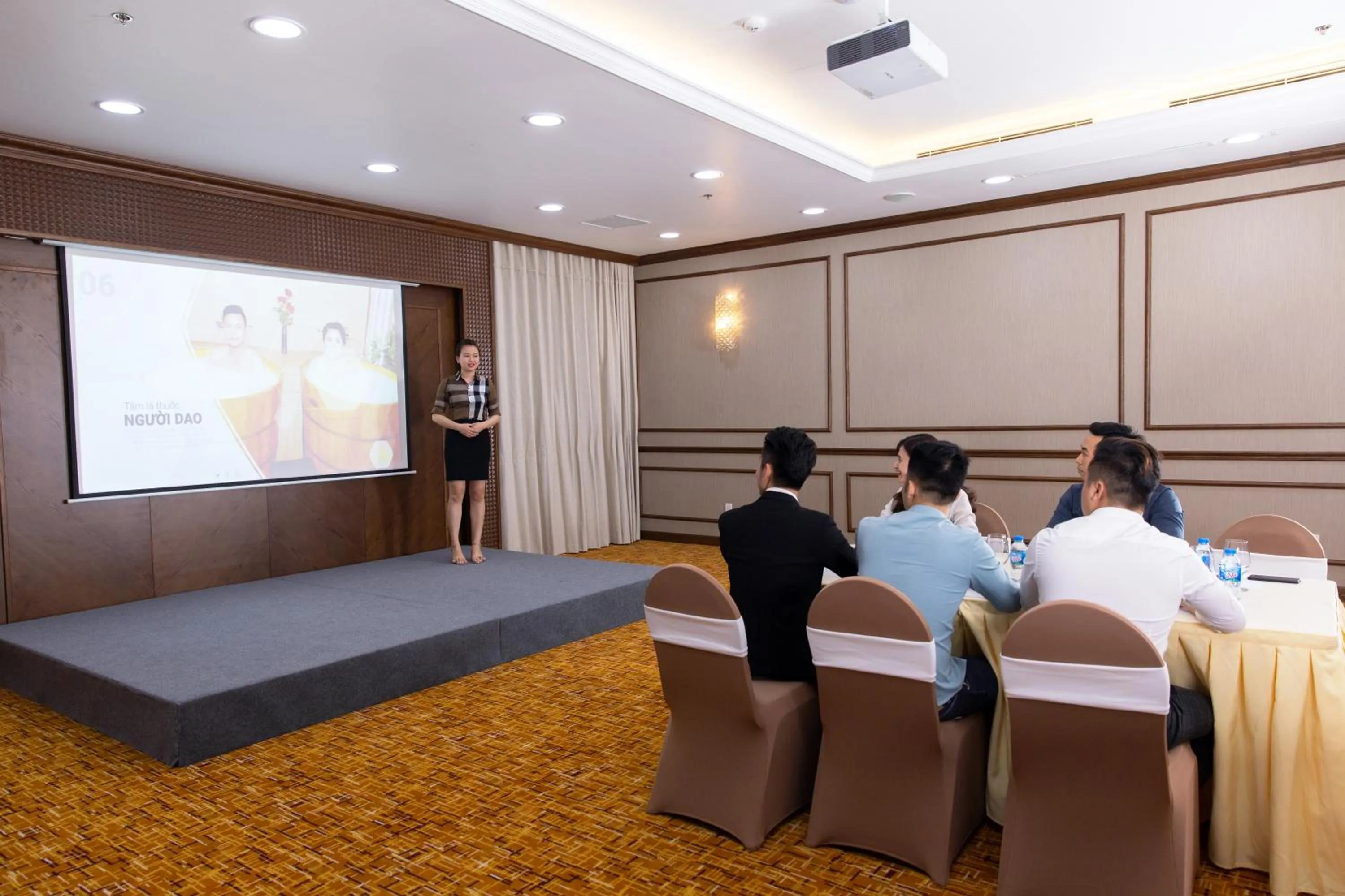 Meeting/conference room in Duc Huy Grand Hotel and Spa
