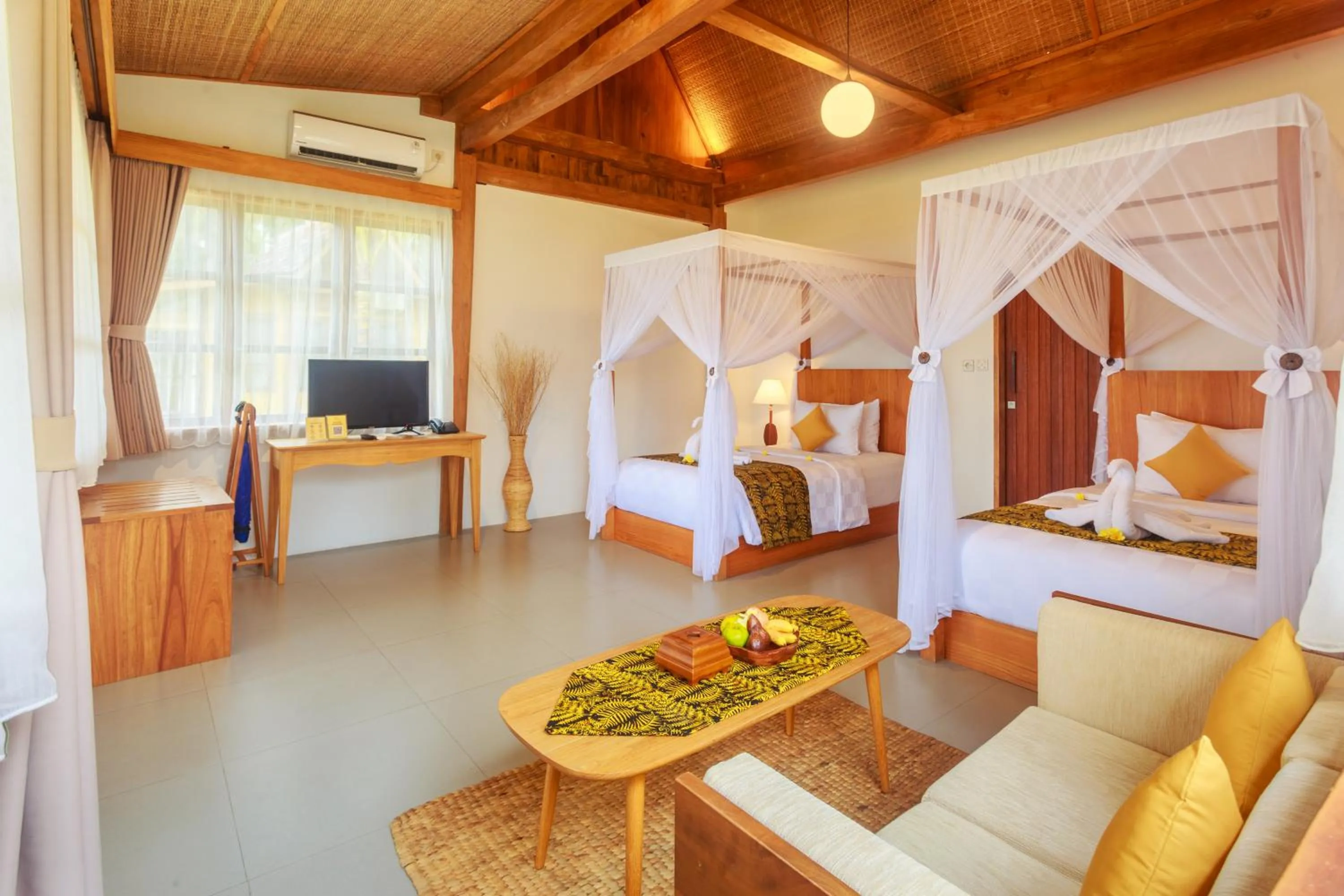 Bedroom, Bed in Villa So Long Banyuwangi - Ijen