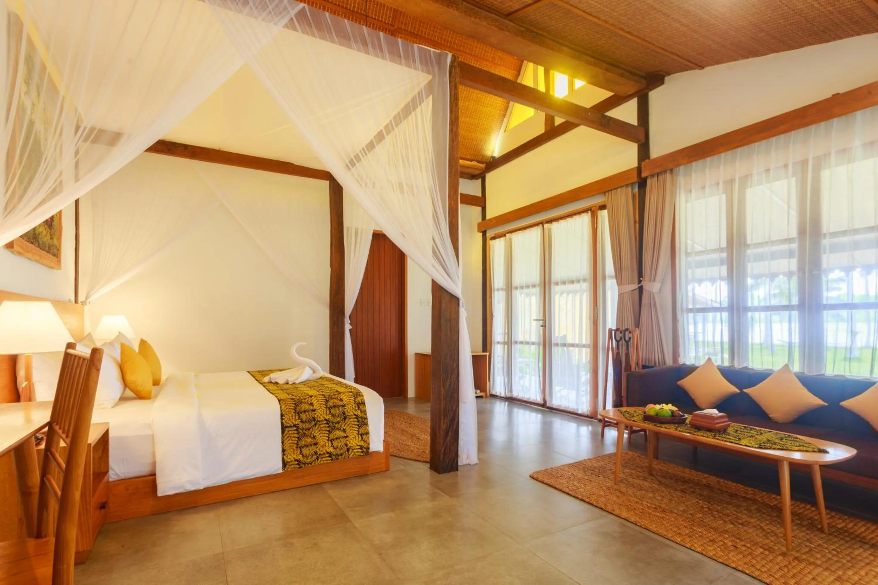 Bed in Villa So Long Banyuwangi - Ijen