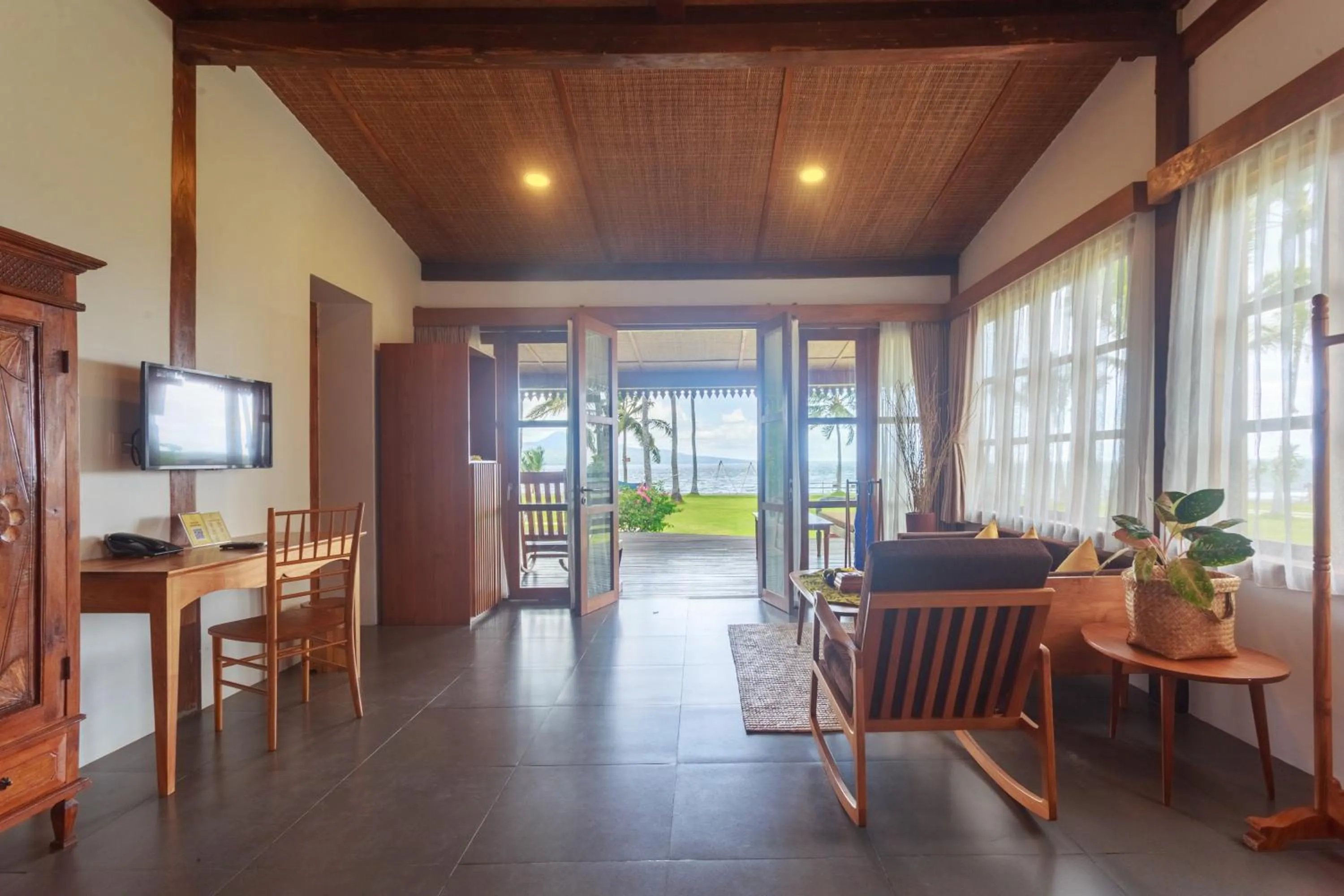 Seating area in Villa So Long Banyuwangi - Ijen