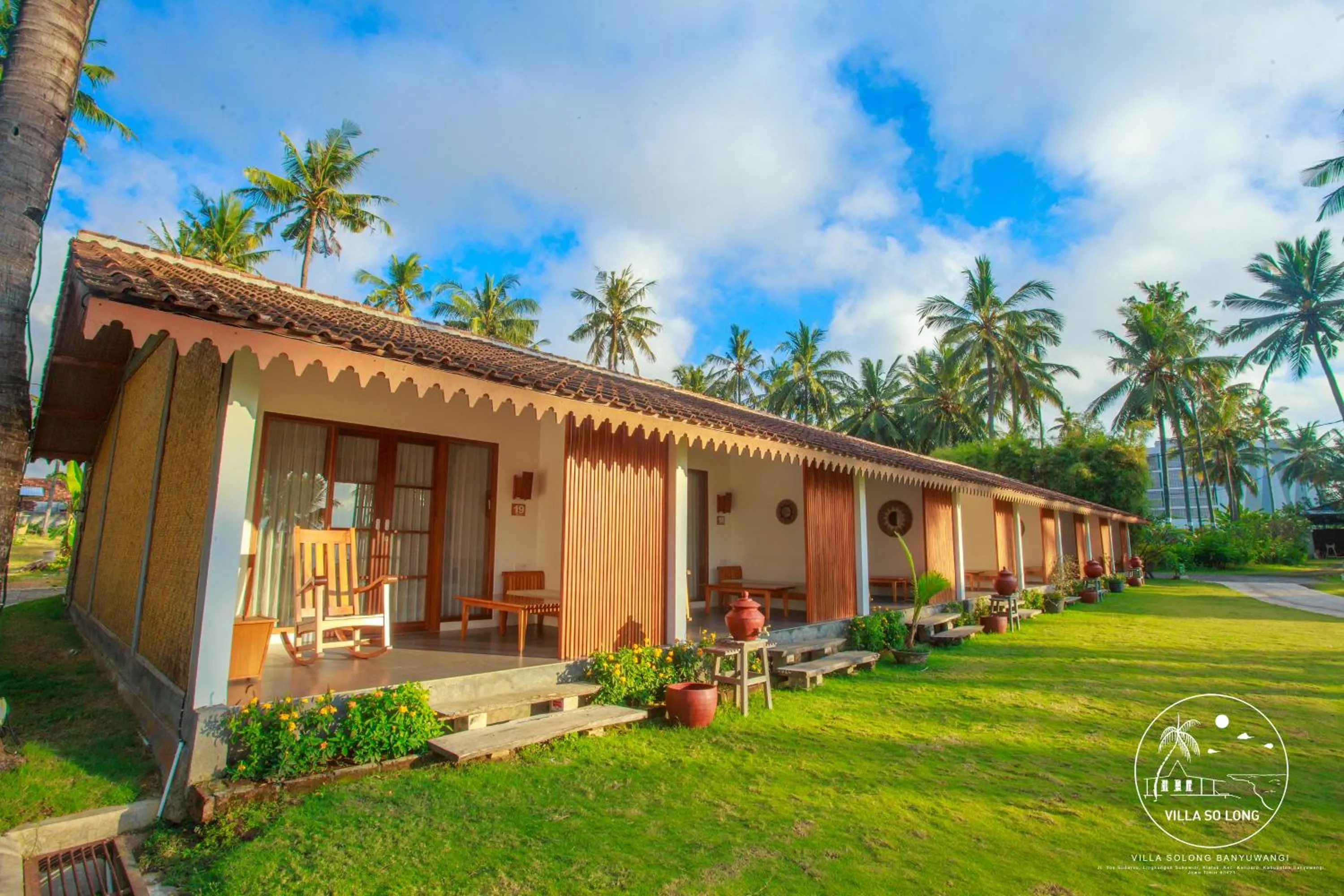 Garden in Villa So Long Banyuwangi - Ijen