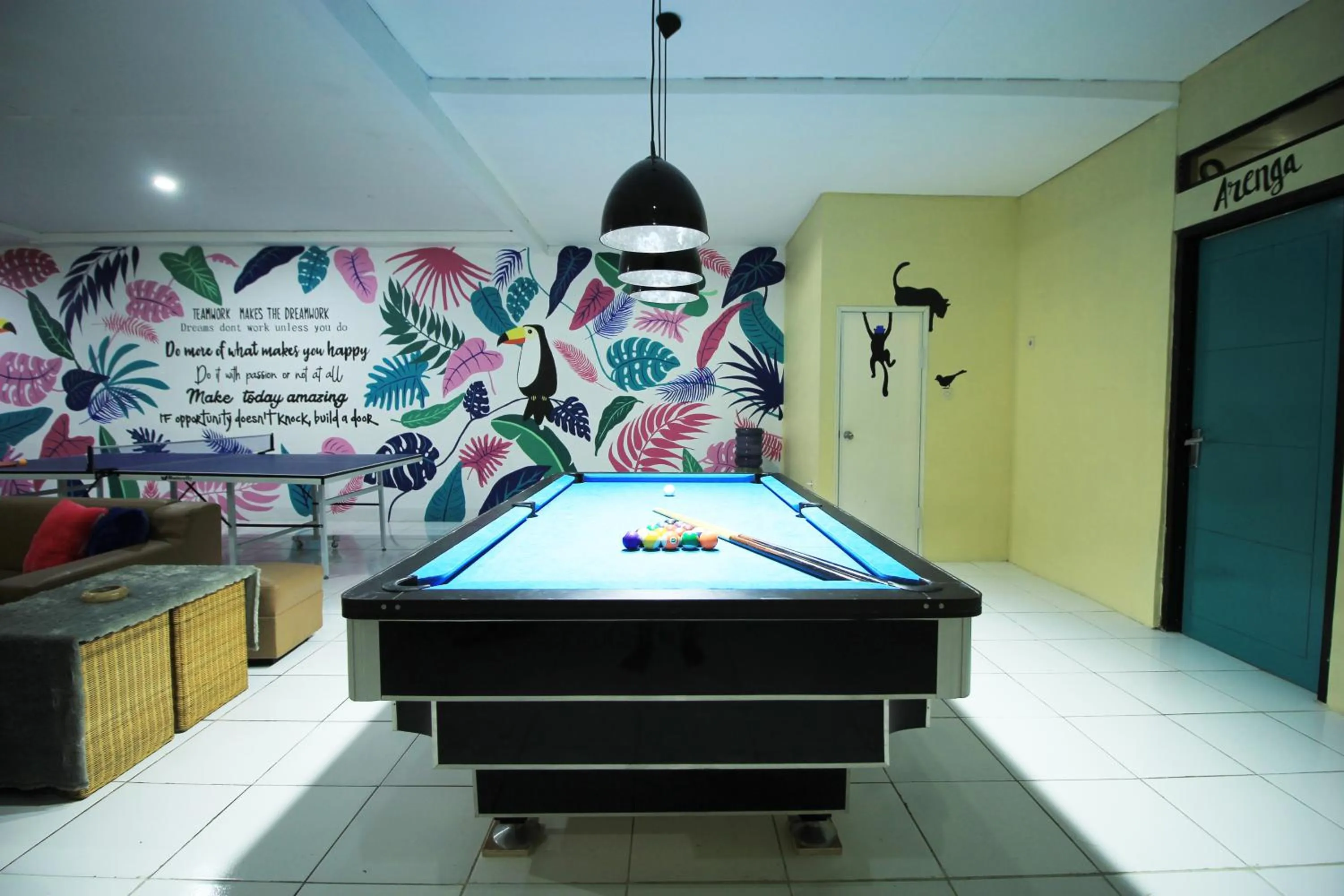 Billiard in d'Oasis Mountain Resort