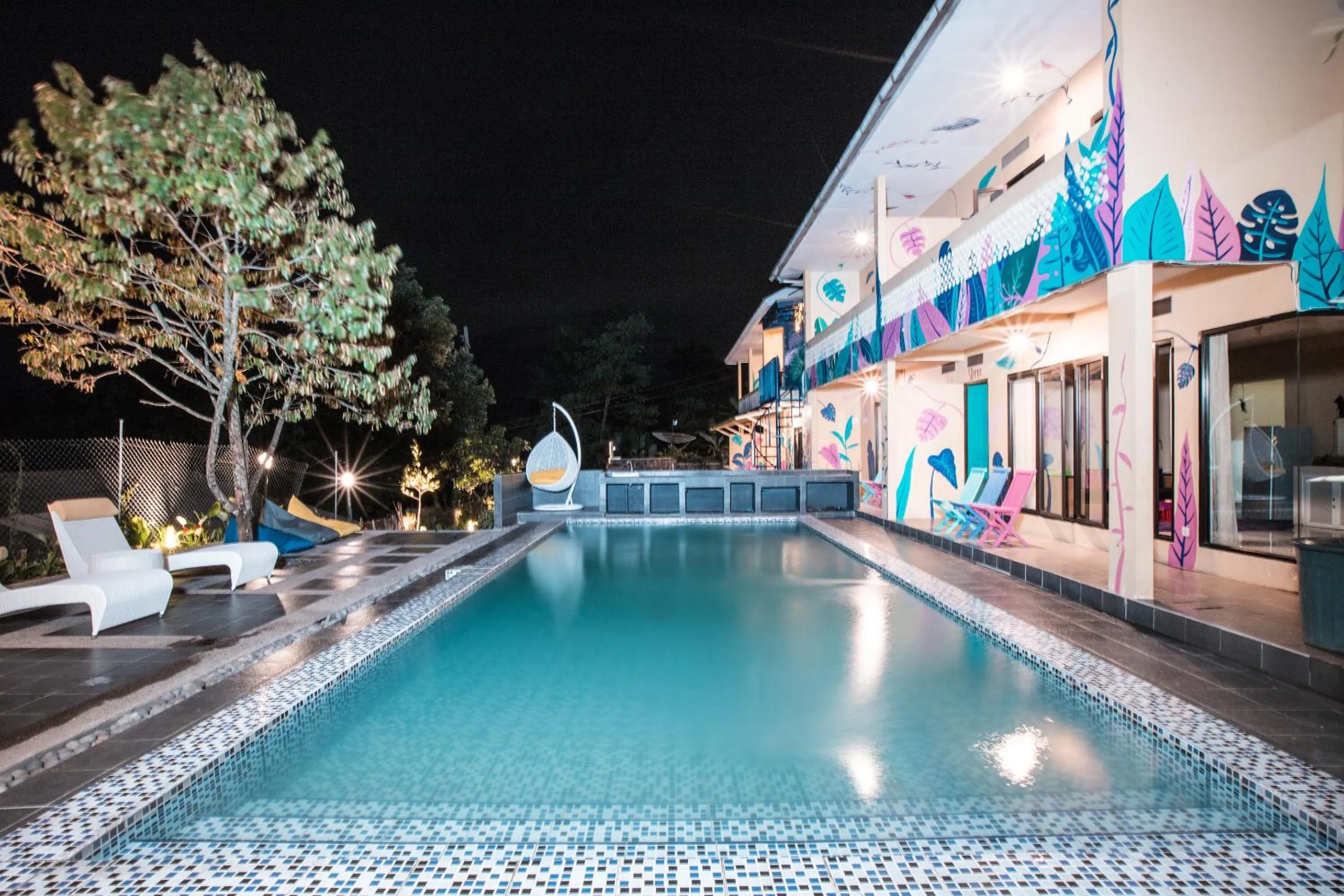 Swimming pool in d'Oasis Mountain Resort