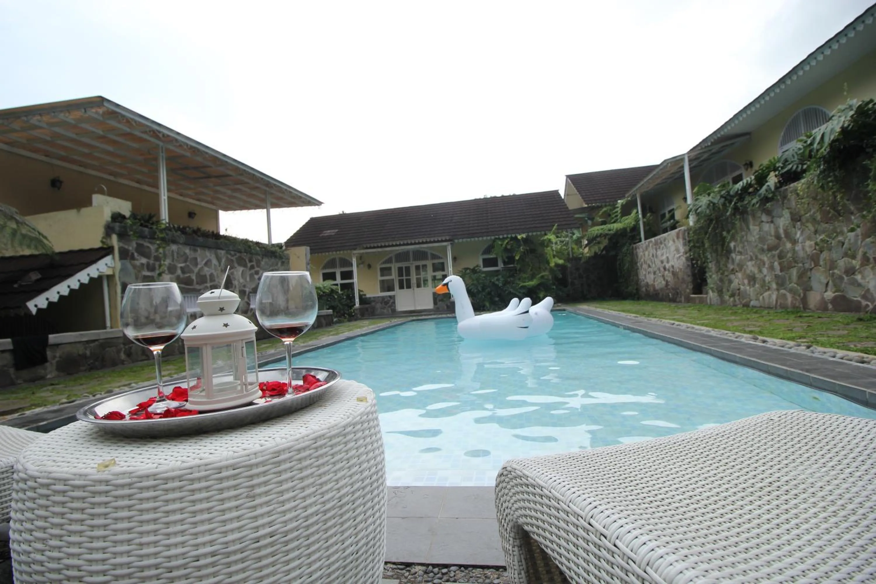 Swimming pool in d'Oasis Mountain Resort