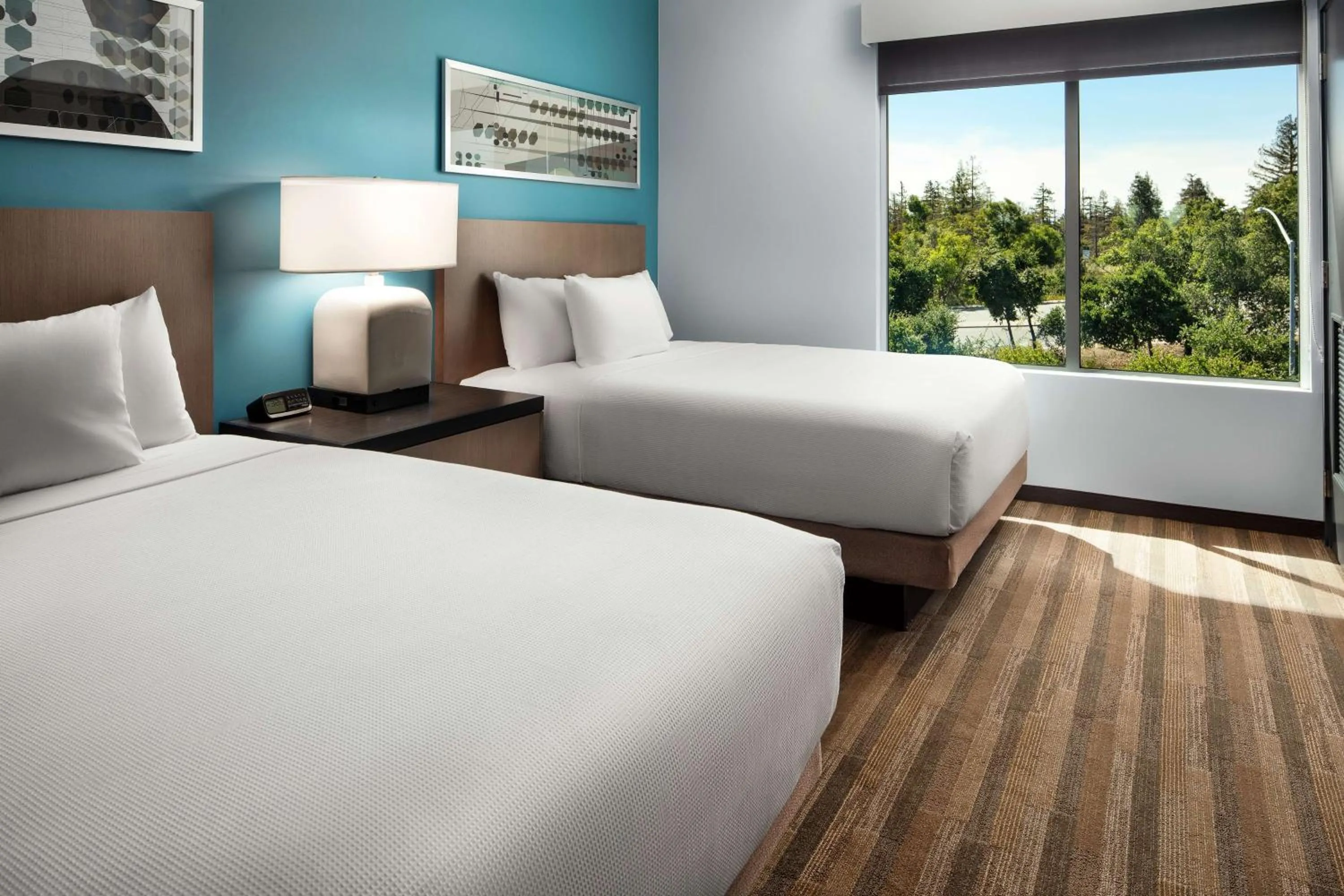 Photo of the whole room, Bed in Hyatt House San Jose/Cupertino