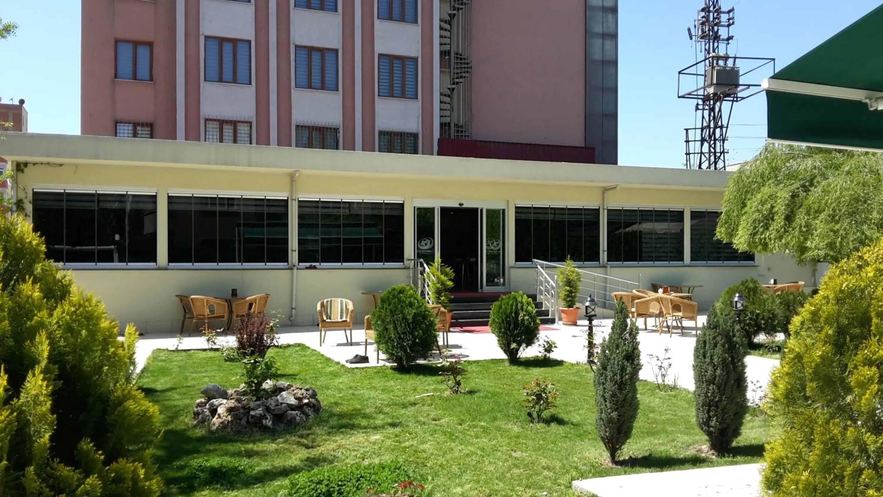Garden view in Hotel Izgi Turhan