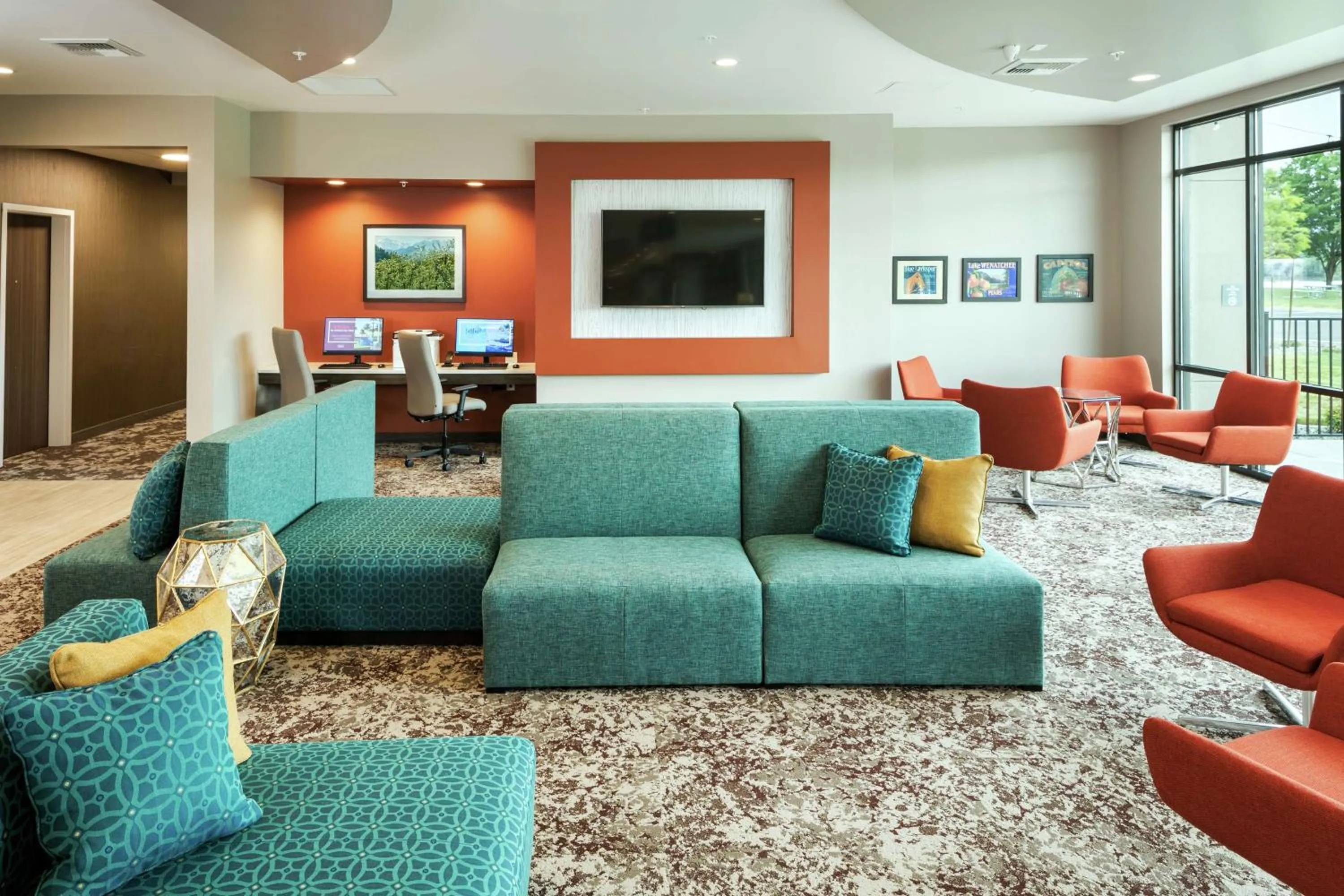 Lobby or reception in Hilton Garden Inn Wenatchee, Wa