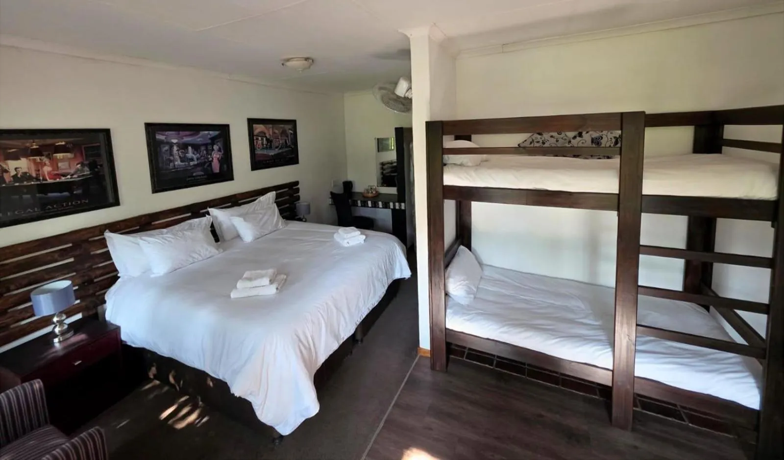 Bed in Wayside Lodge