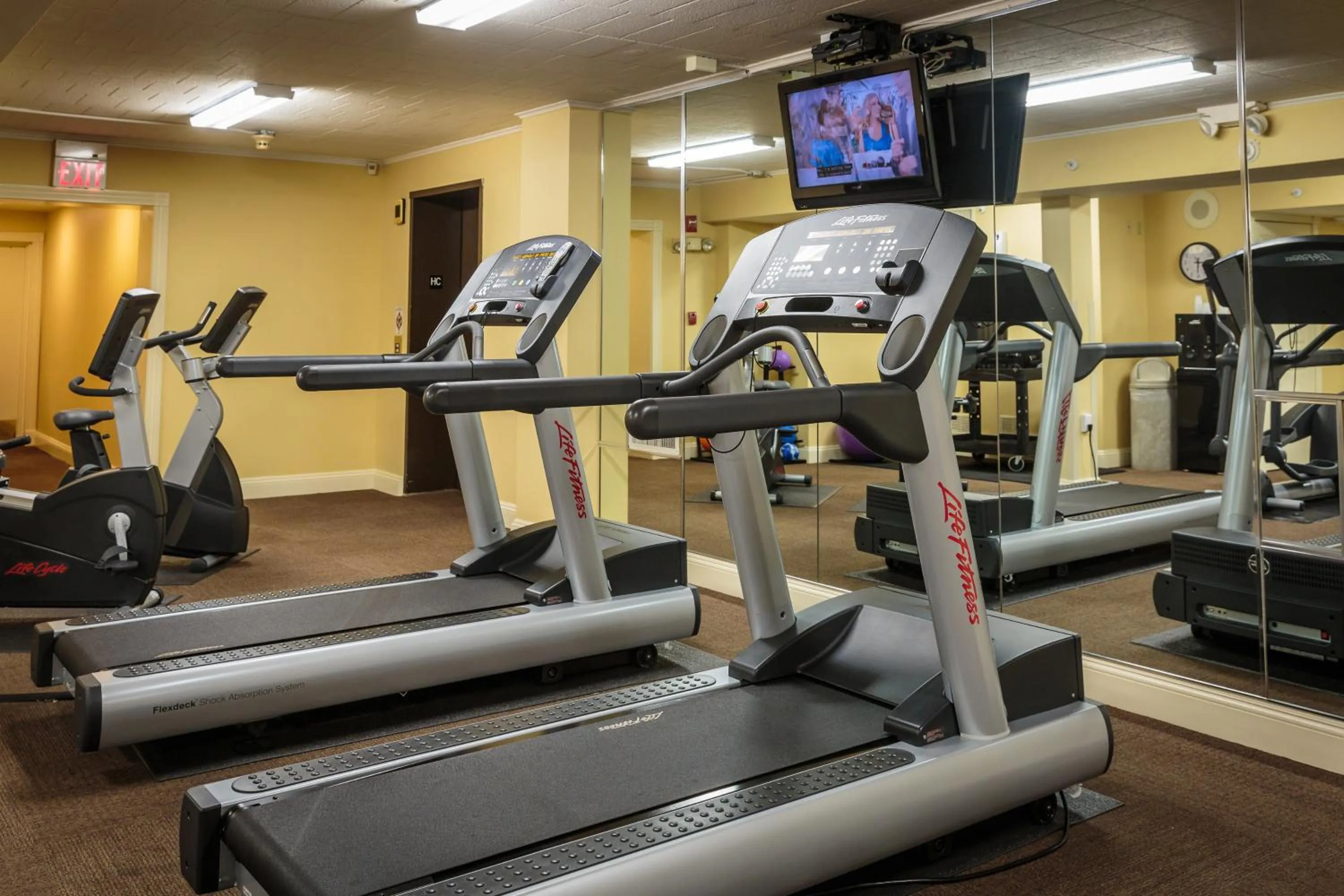 Fitness centre/facilities in The Olde Mill Inn Basking Ridge
