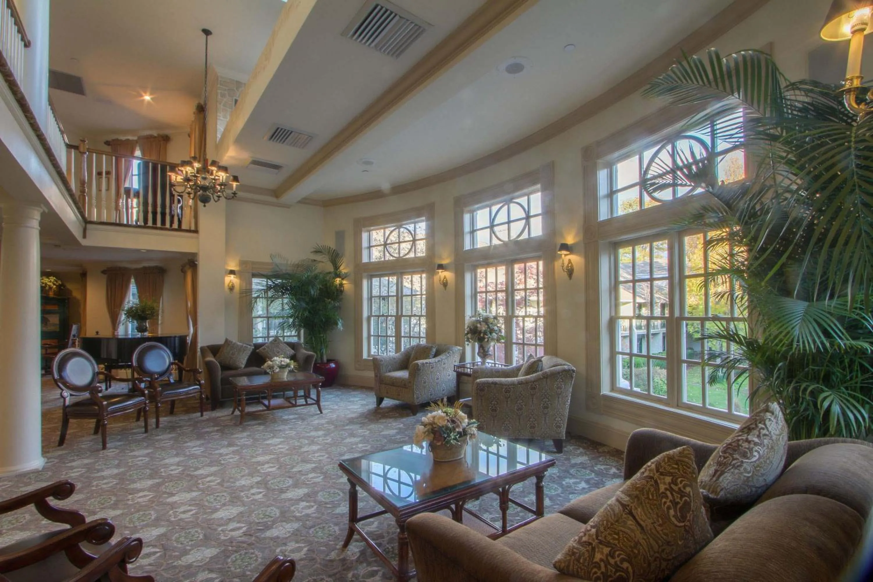 Lobby or reception in The Olde Mill Inn Basking Ridge