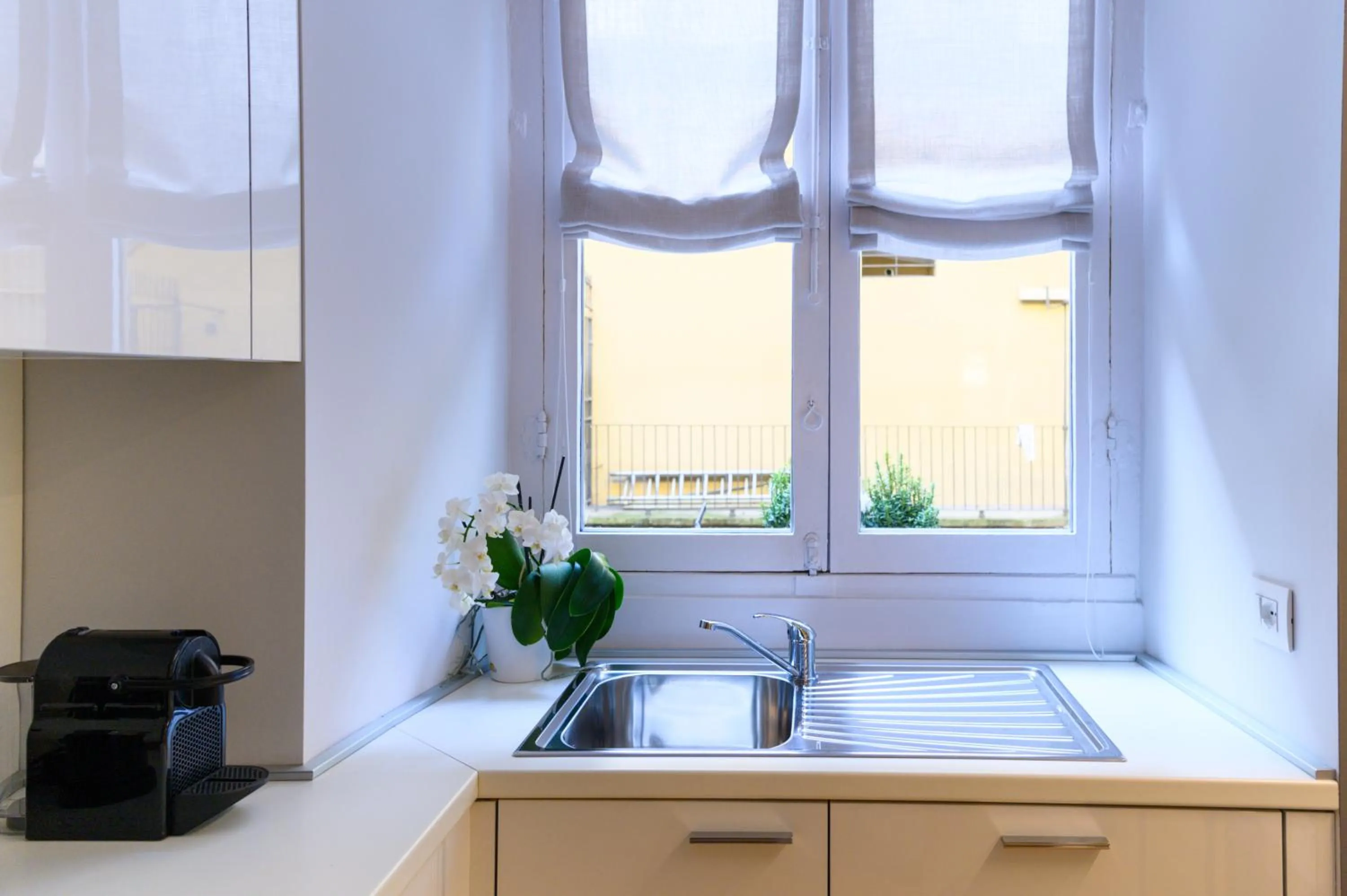 Kitchen or kitchenette in Savoia Suites Torino