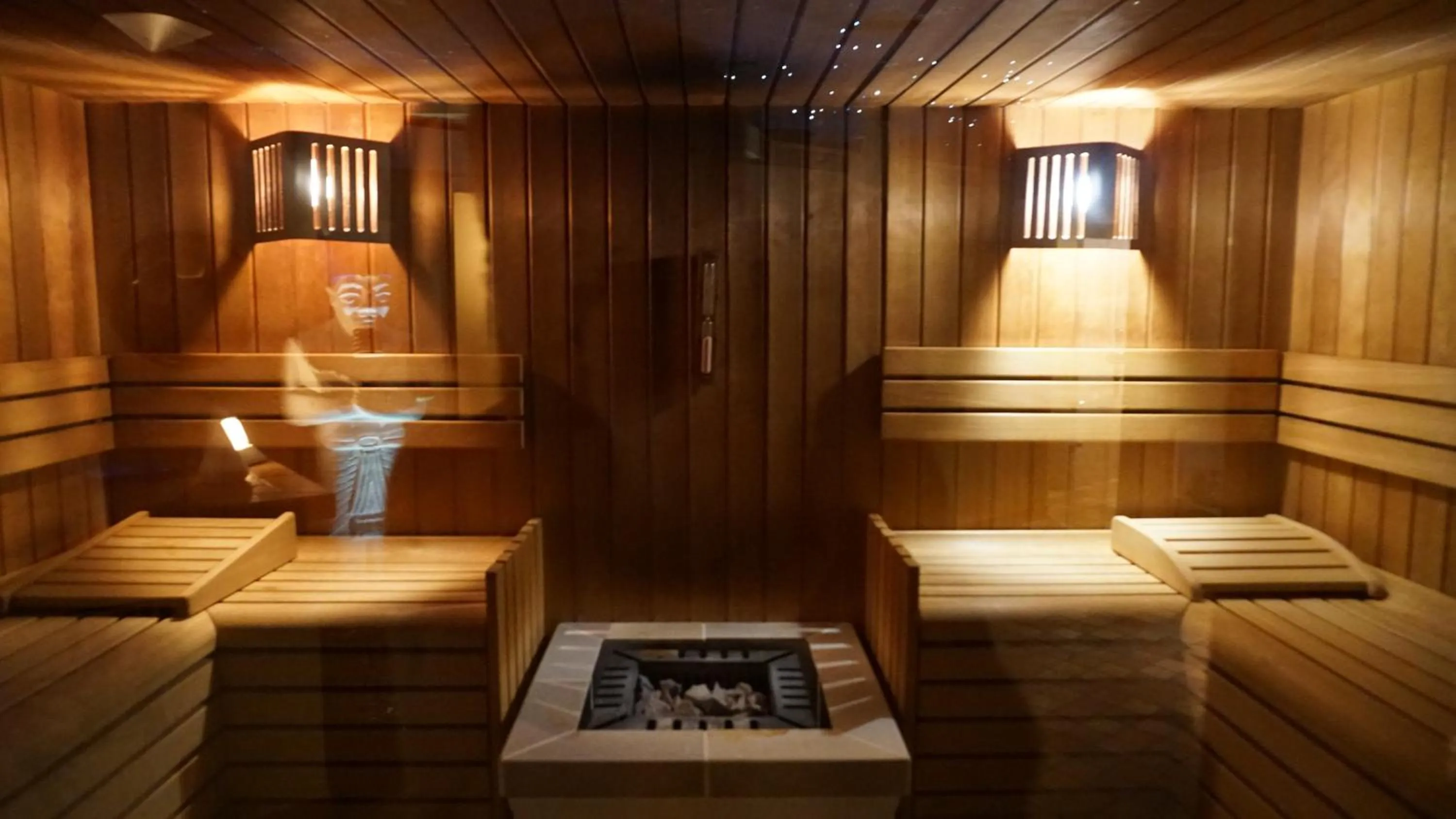 Sauna in Park Hotel Arnica