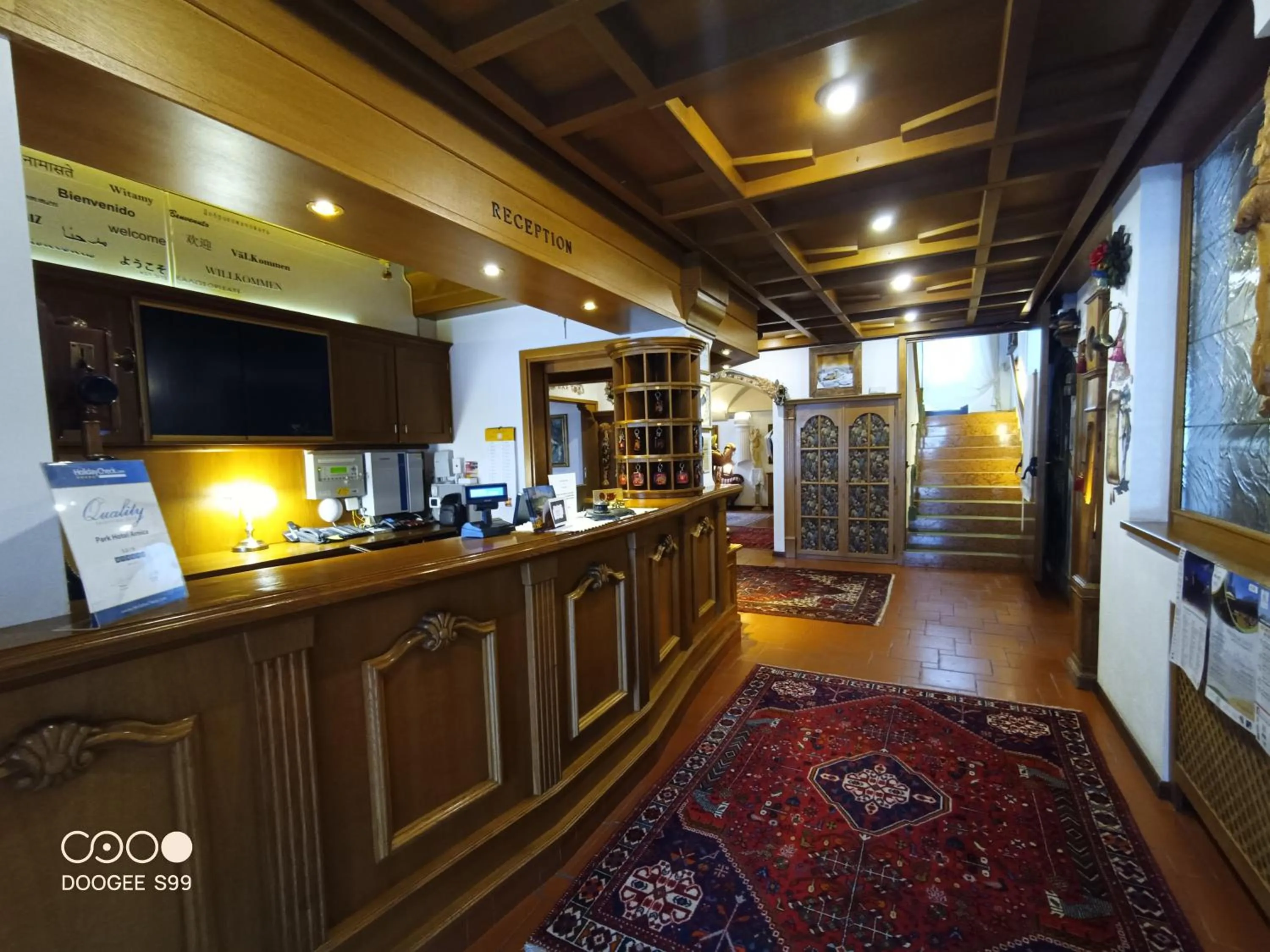 Lounge or bar in Park Hotel Arnica