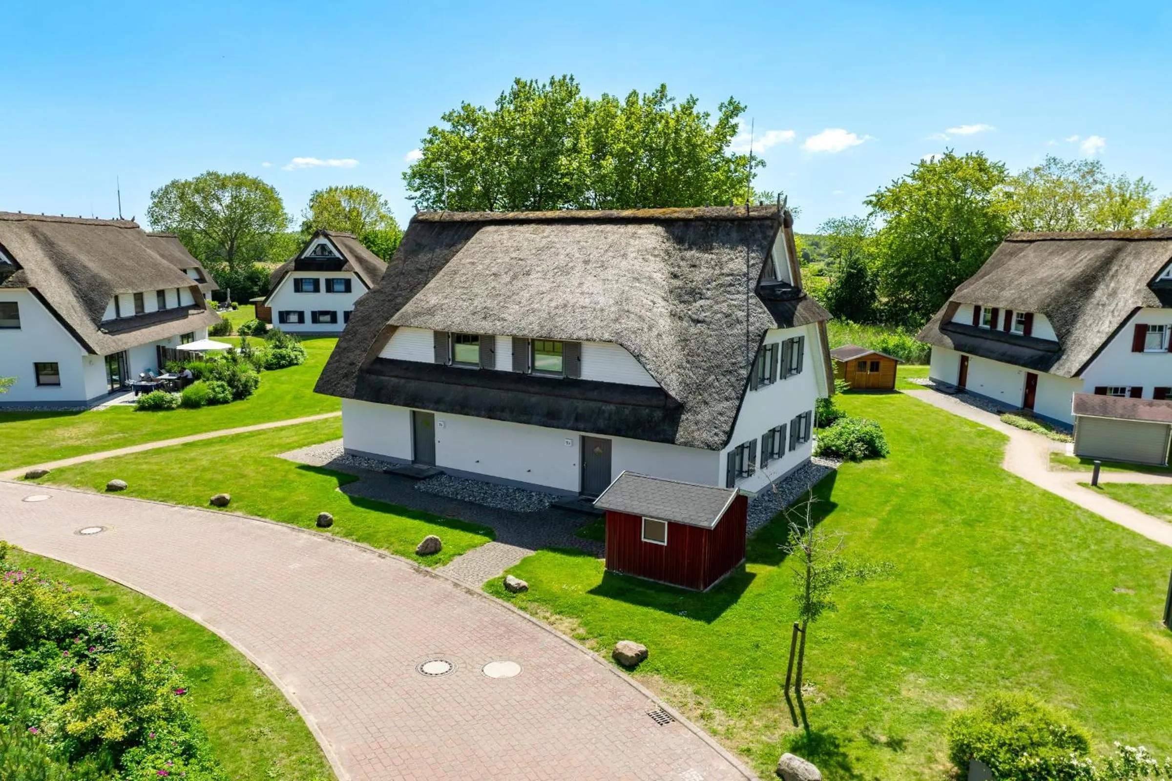 Bird's eye view in Reethaus Am Mariannenweg 15b