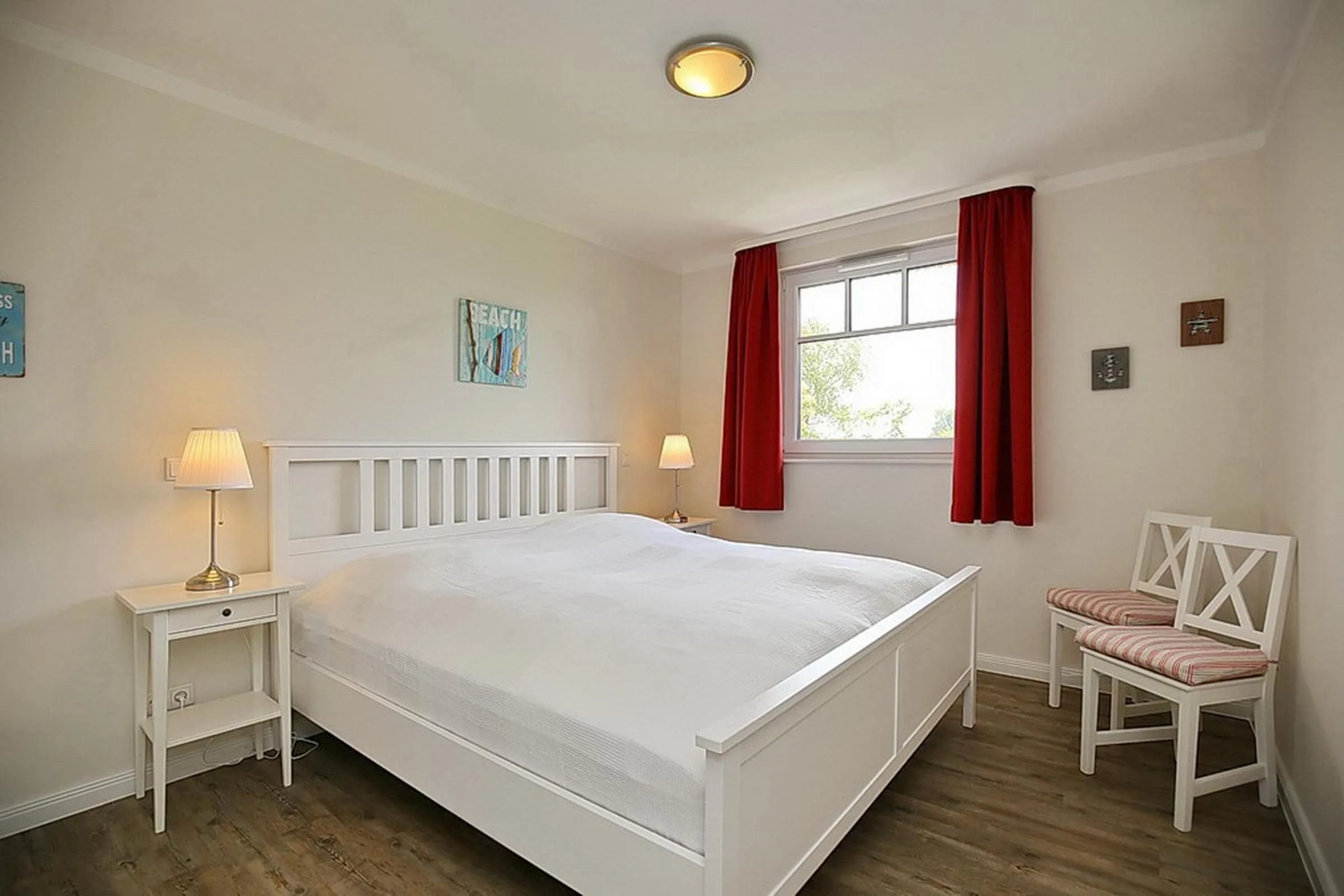 Bedroom, Bed in Reethaus Am Mariannenweg 15b