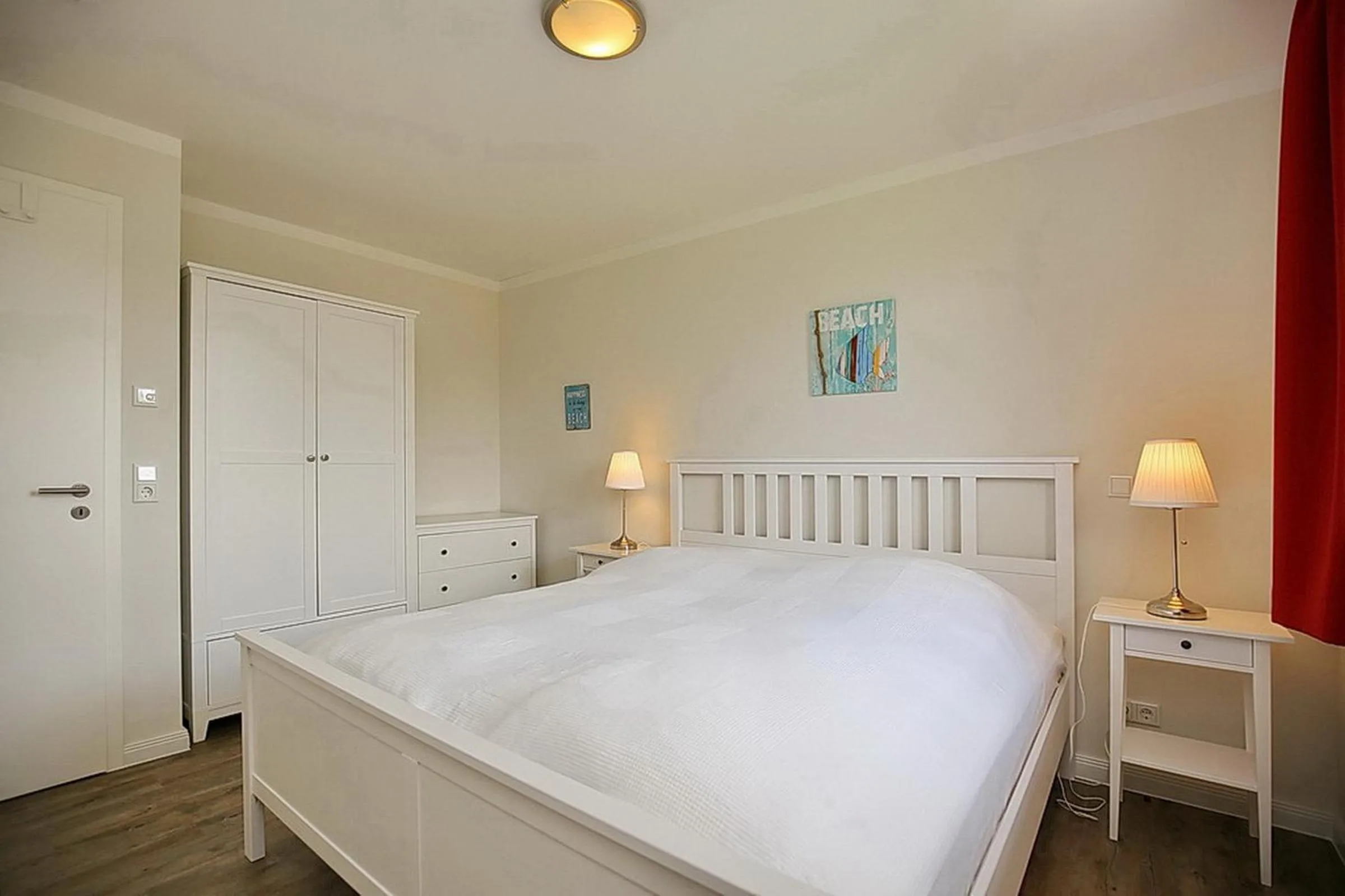 Bedroom, Bed in Reethaus Am Mariannenweg 15b