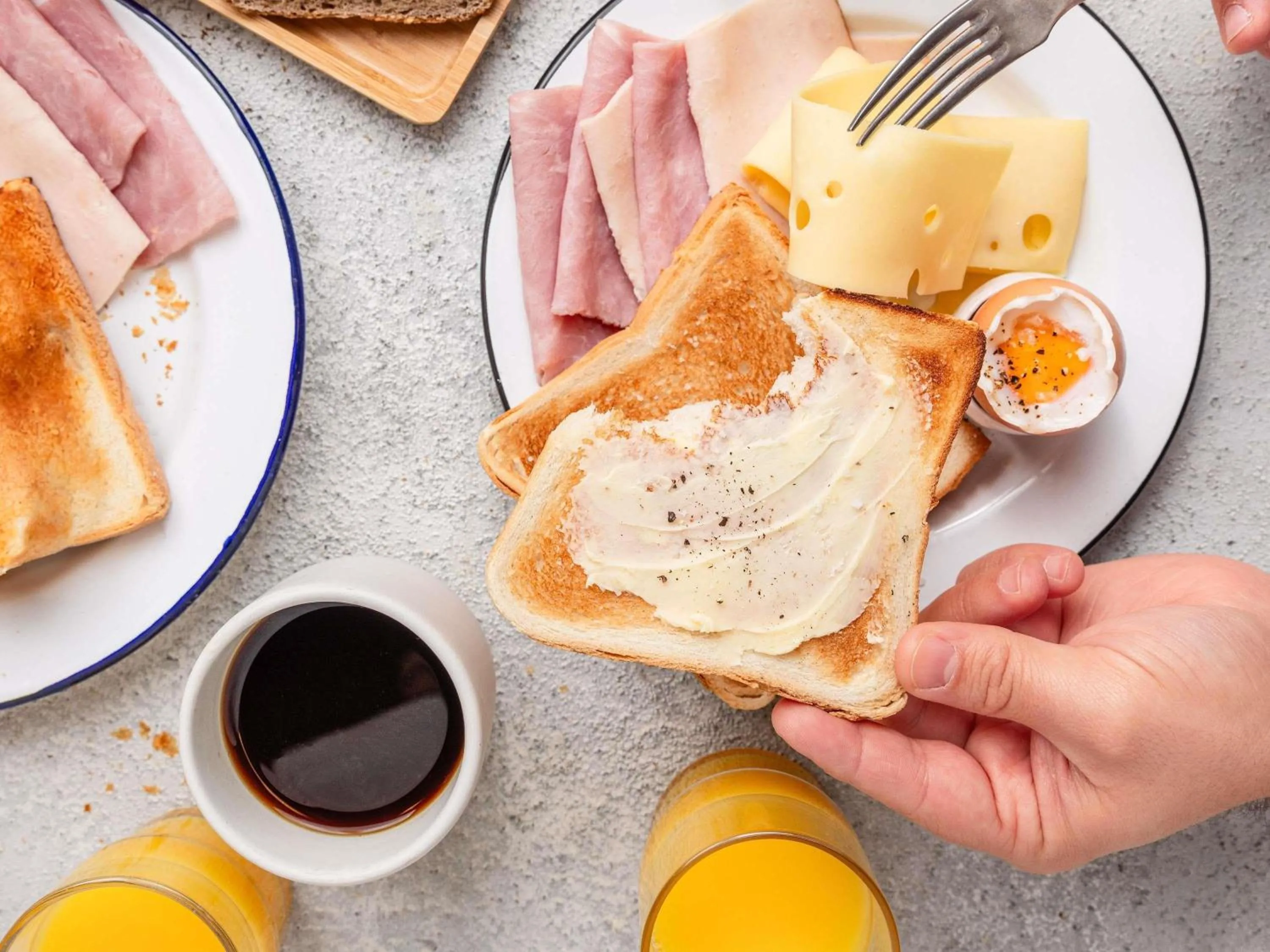 Breakfast in ibis budget Rodez