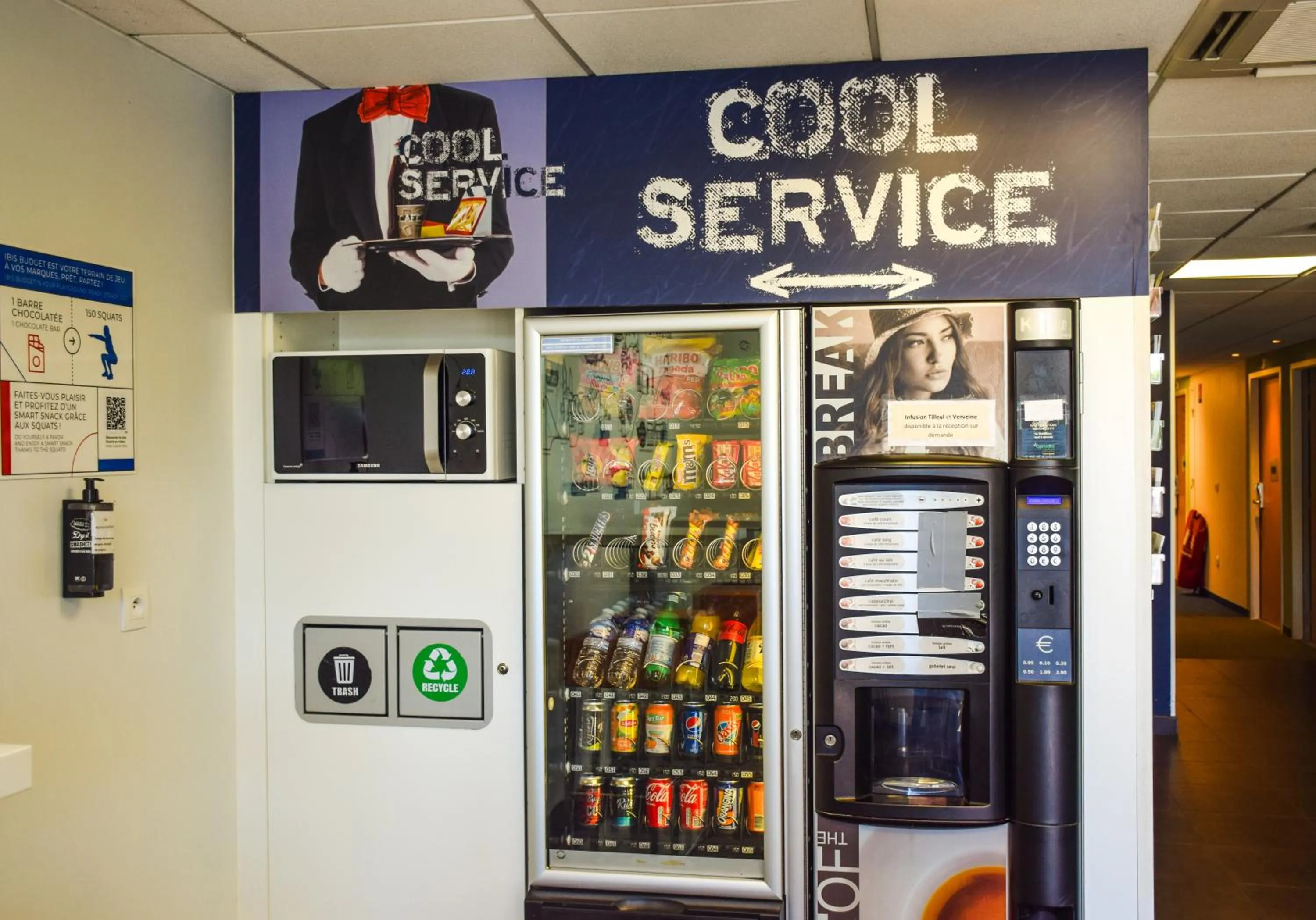vending machine in ibis budget Rodez