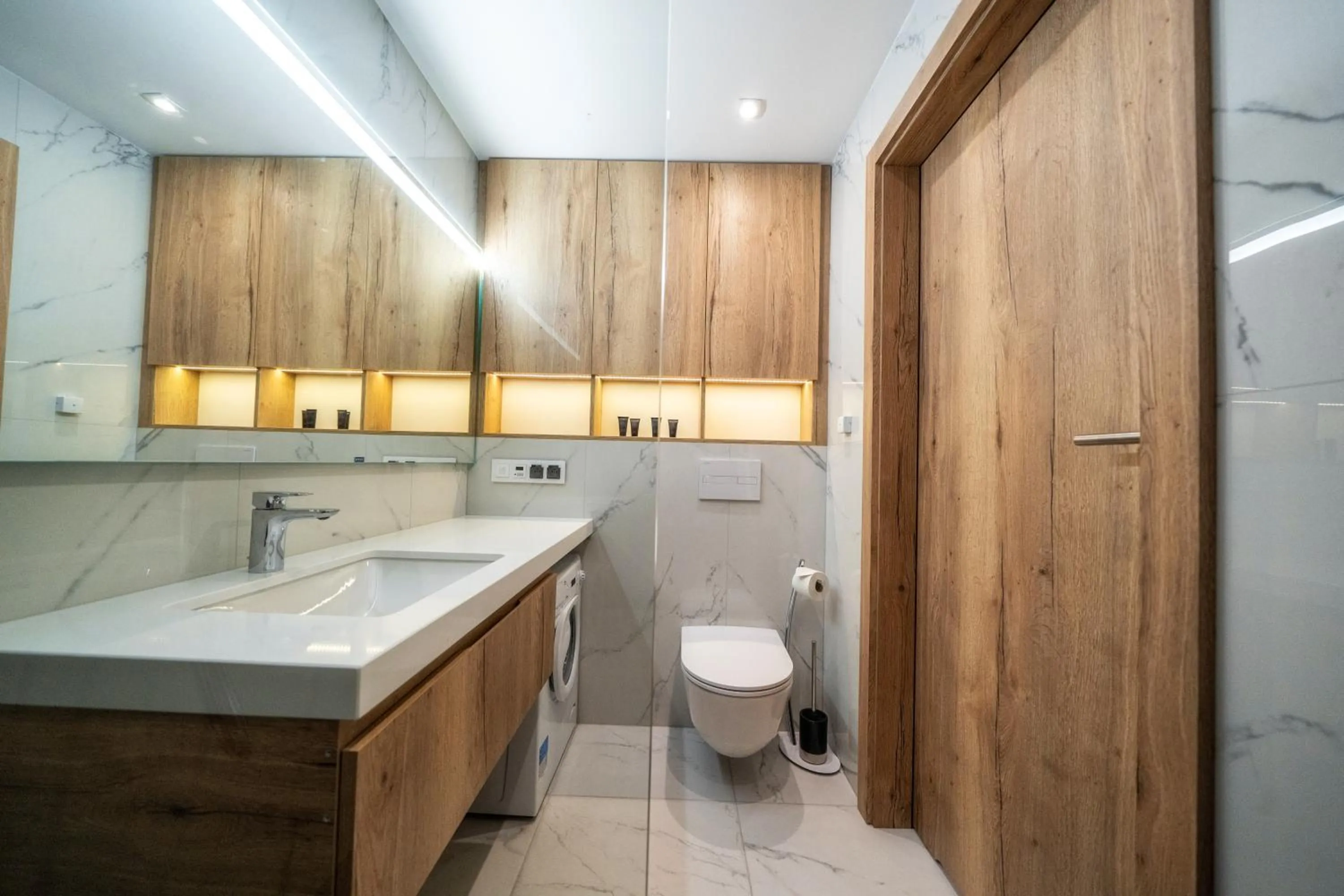 Toilet in Meta Apartments