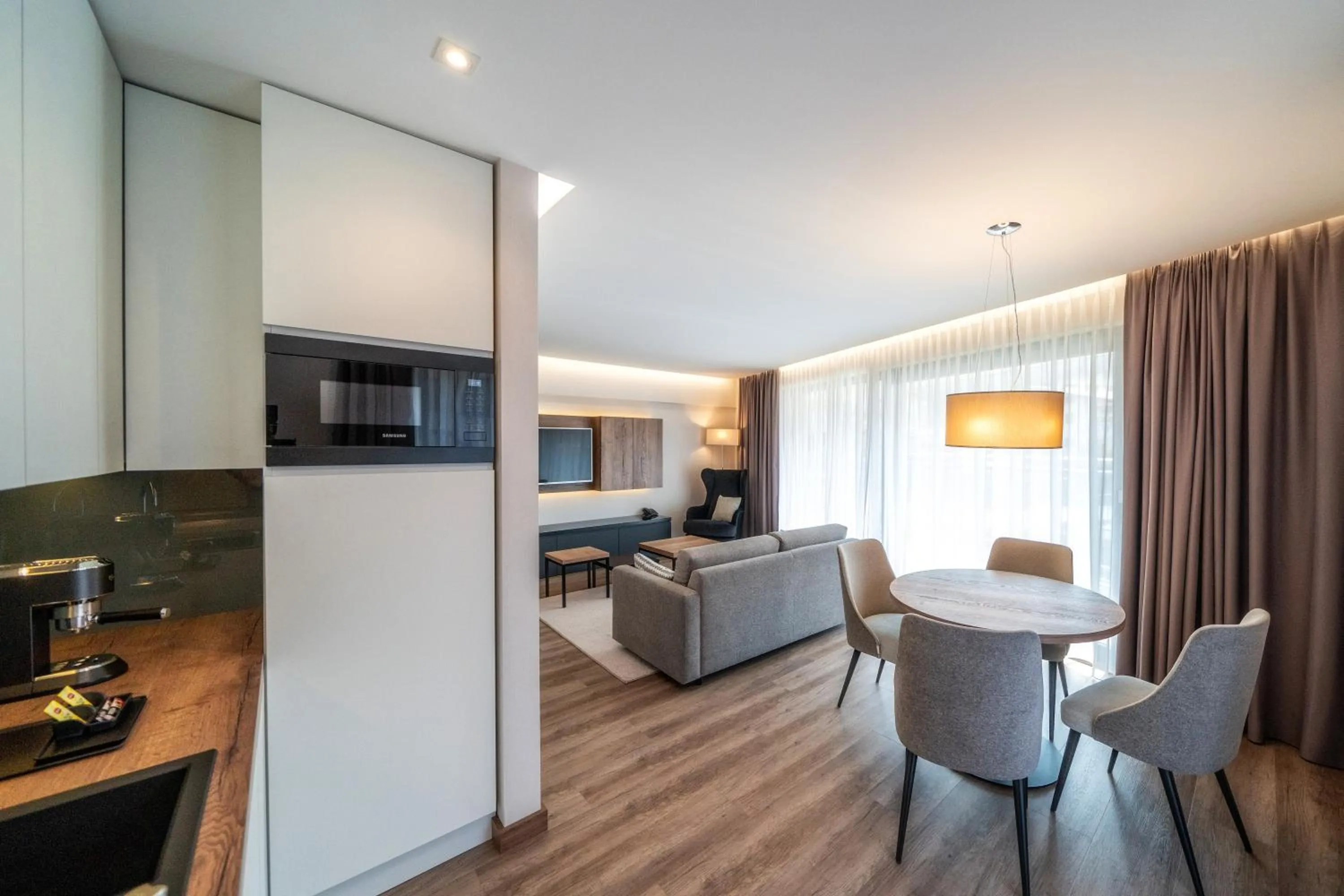 Kitchen or kitchenette in Meta Apartments