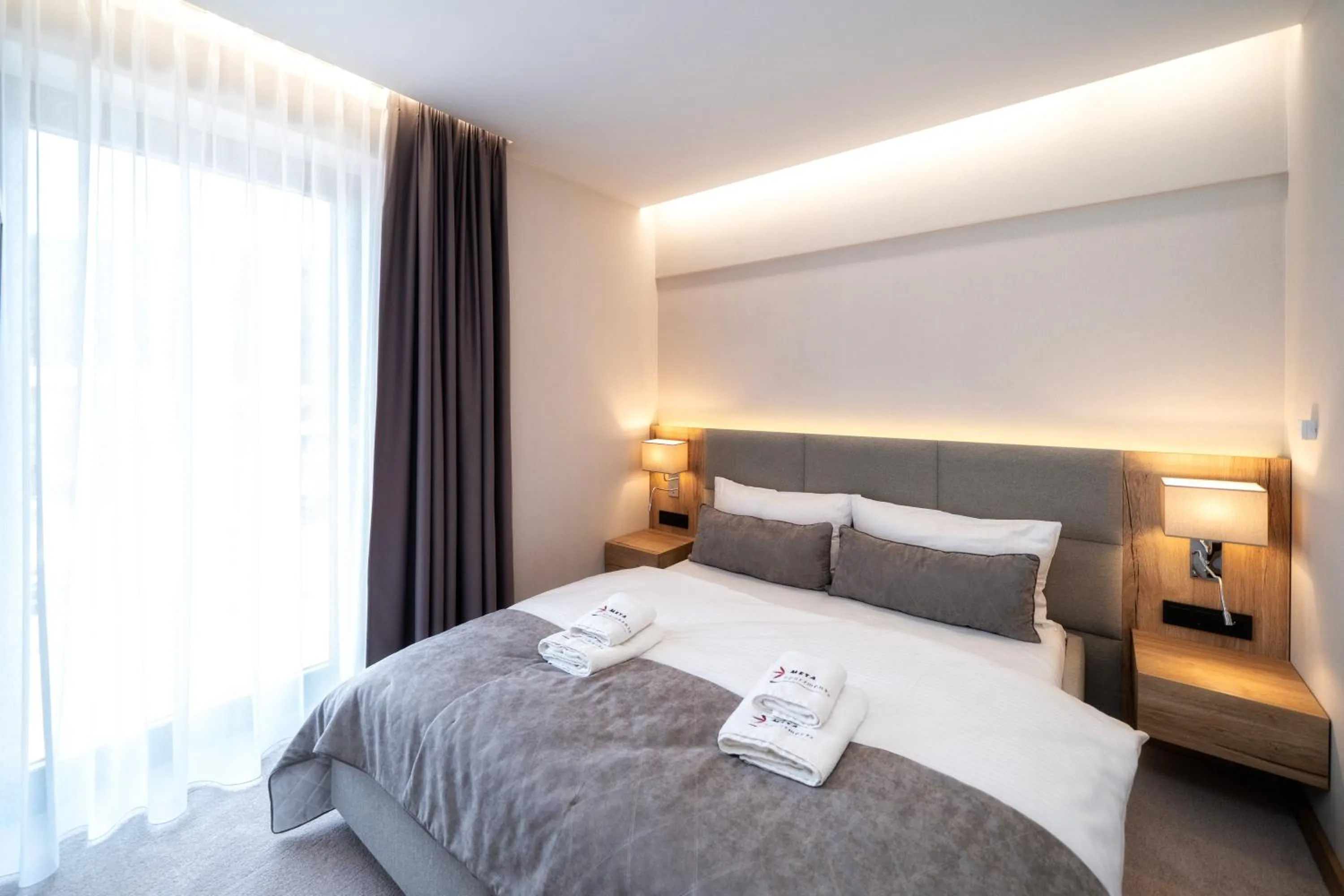 Bed in Meta Apartments