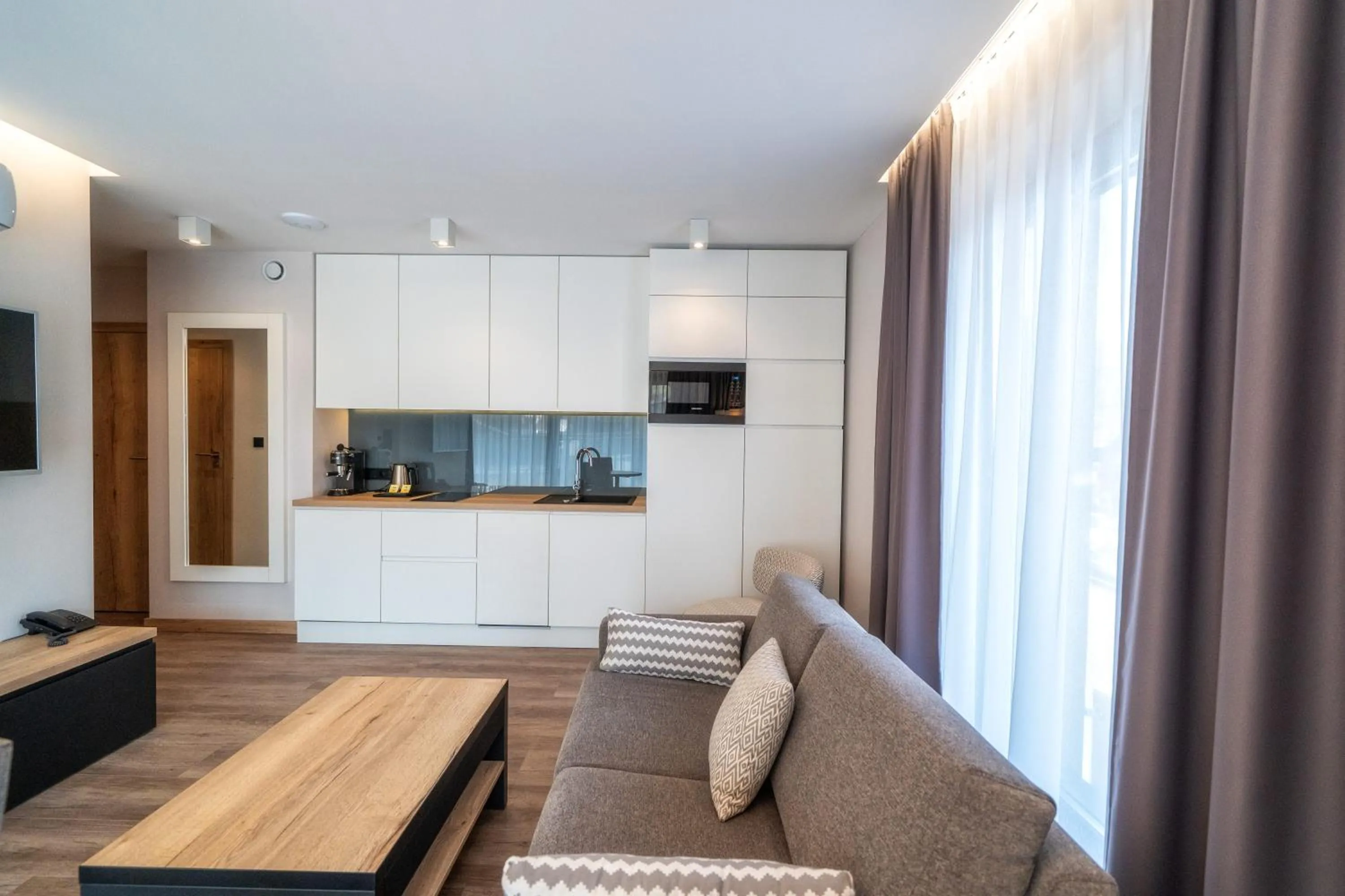 Kitchen or kitchenette in Meta Apartments