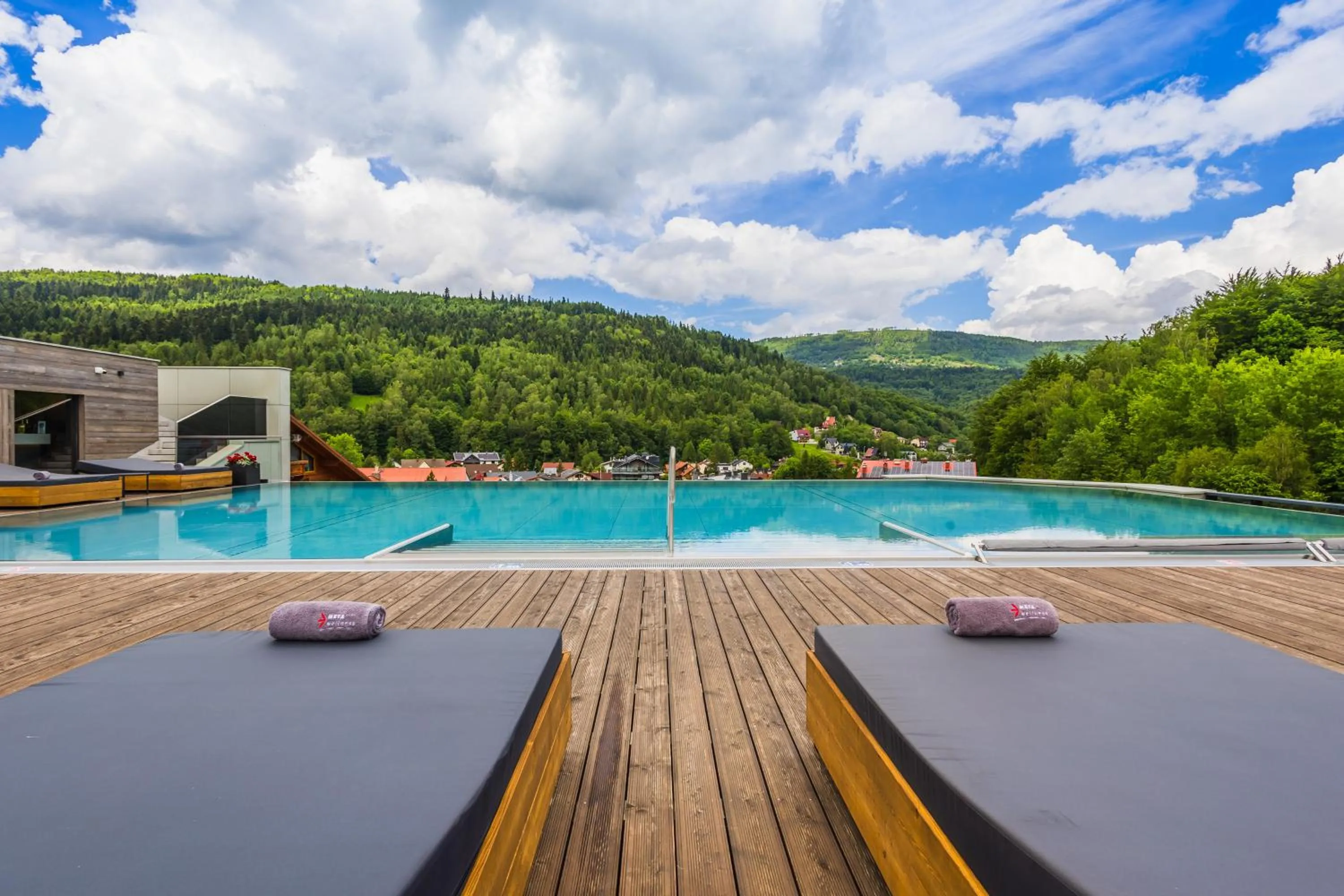 Swimming pool in Meta Apartments