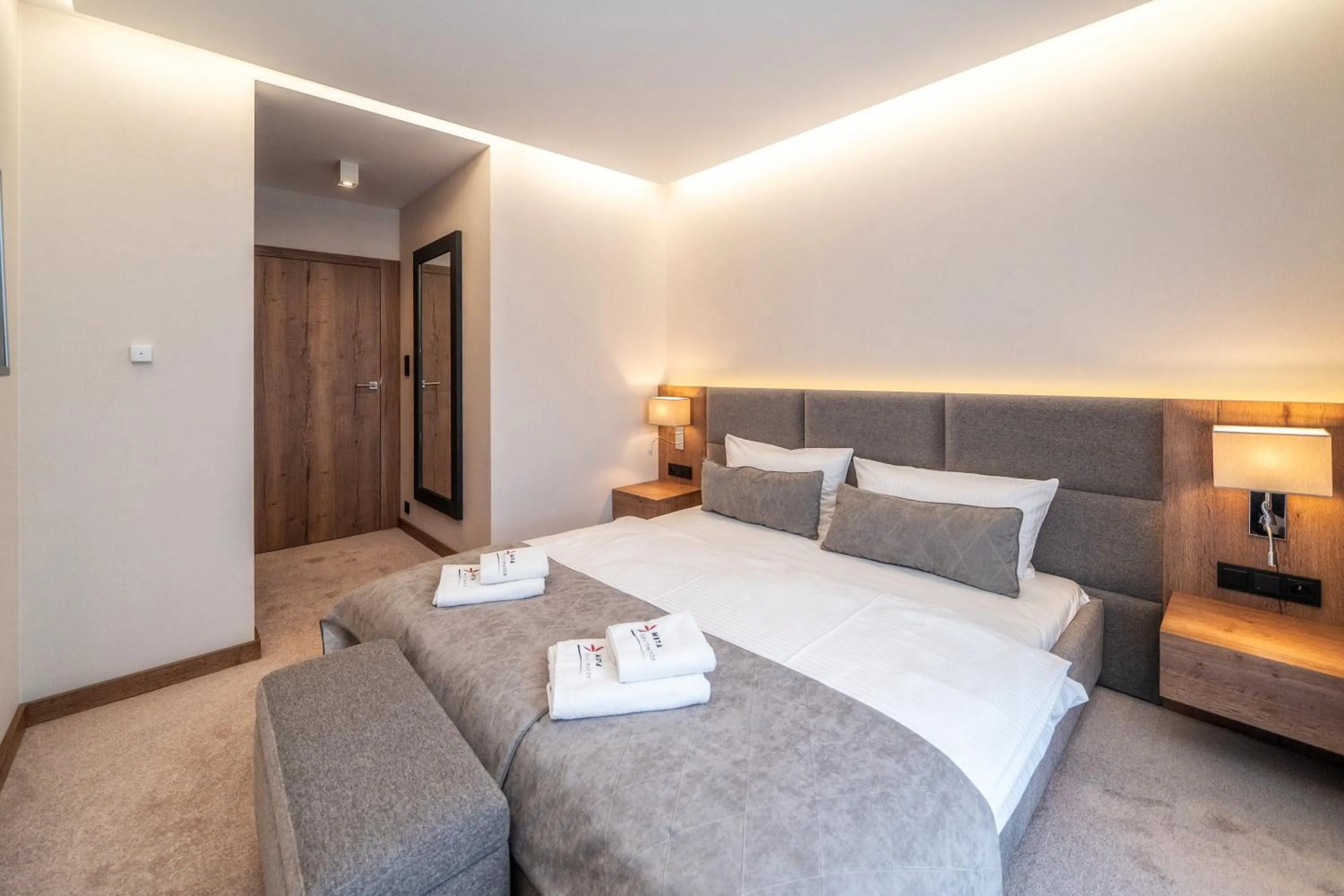 Bed in Meta Apartments