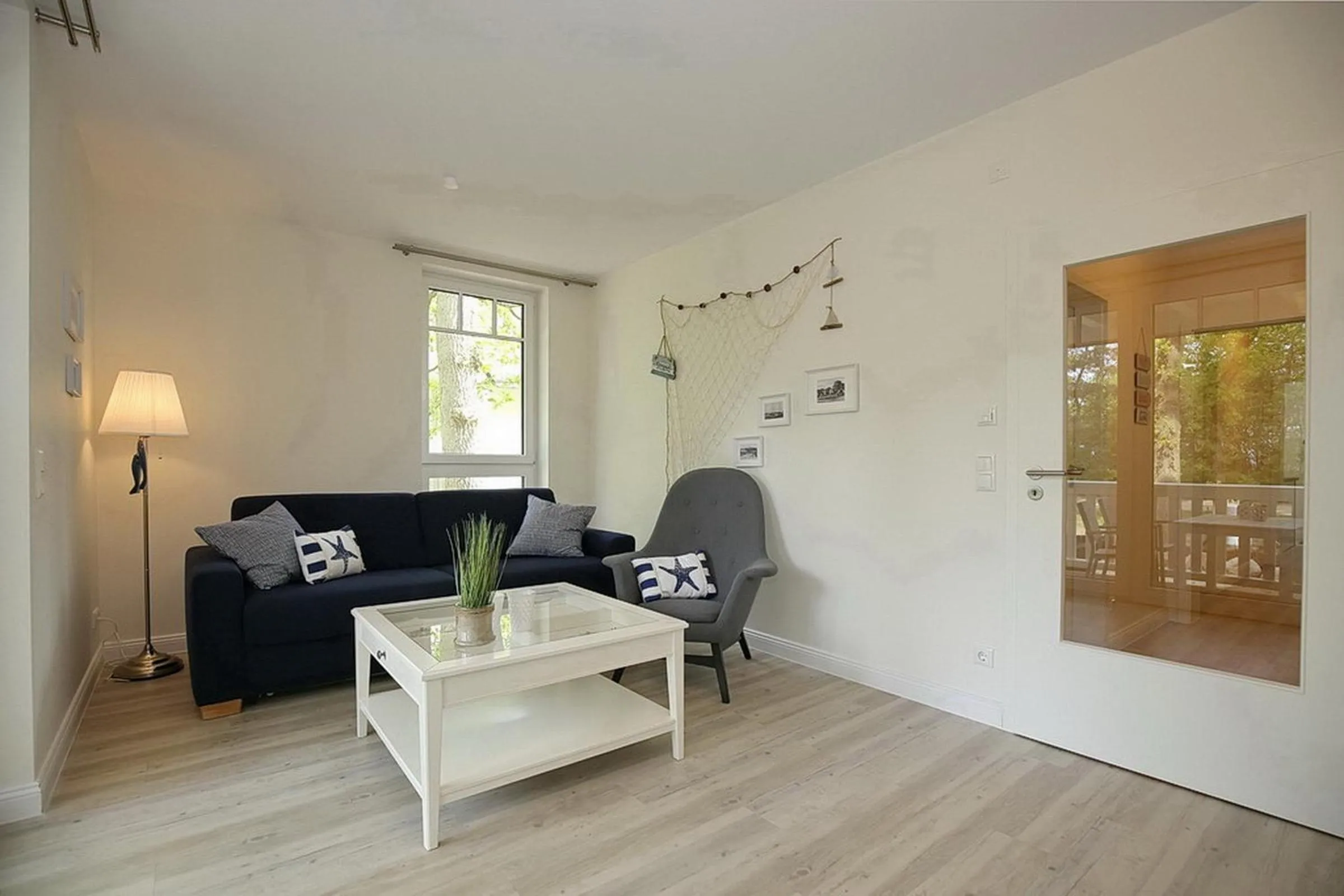 Living room in Strandvilla Scholle - Hering Wohnung 03