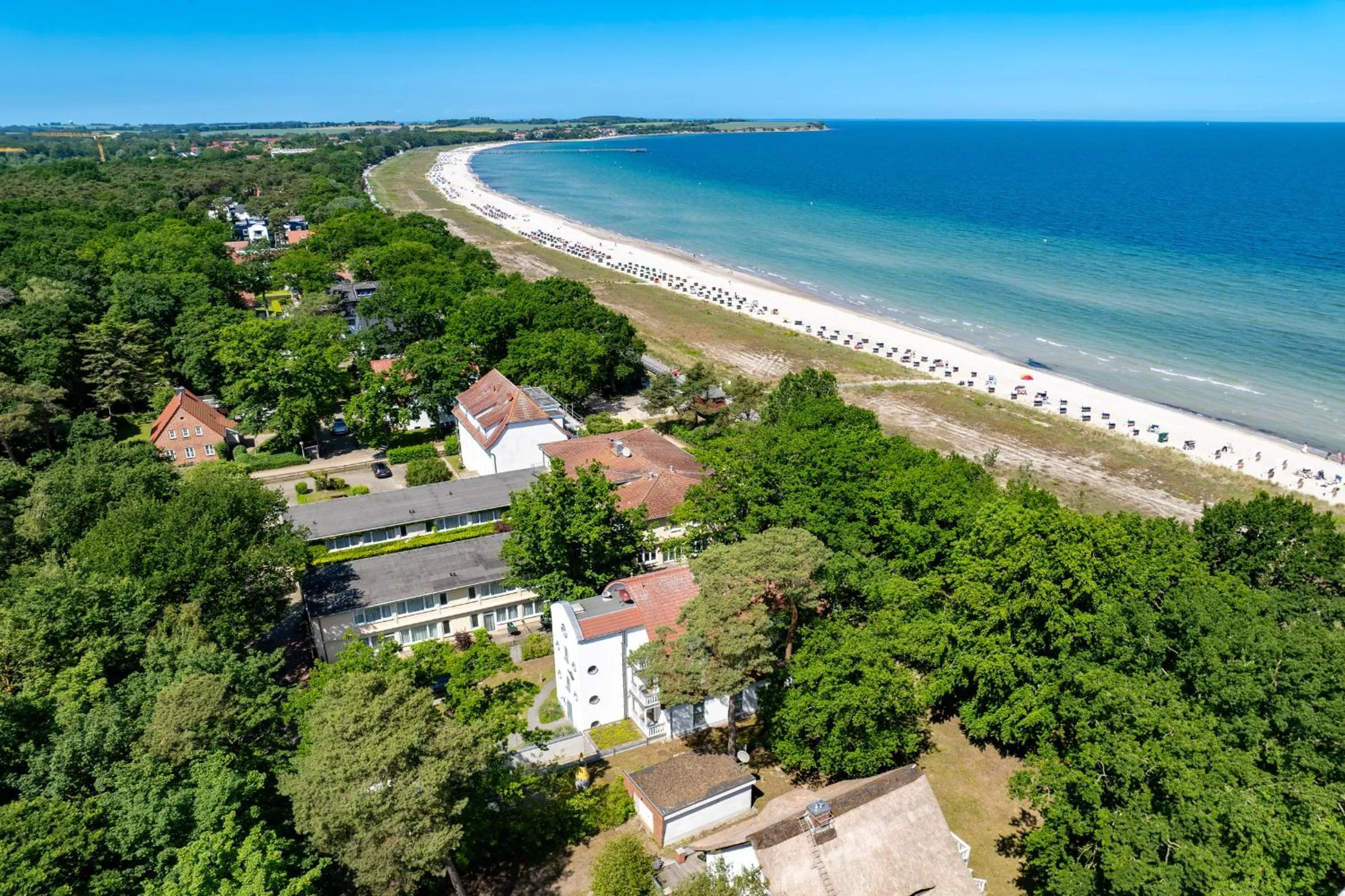 Bird's eye view in Strandvilla Scholle - Hering Wohnung 03