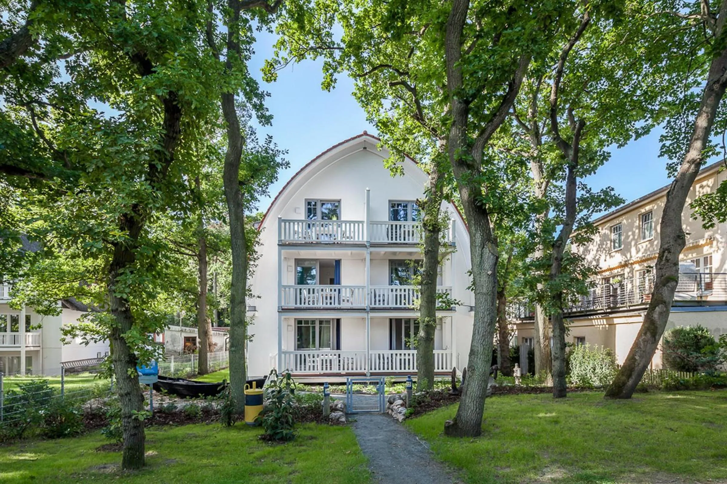 Property building in Strandvilla Scholle - Hering Wohnung 03