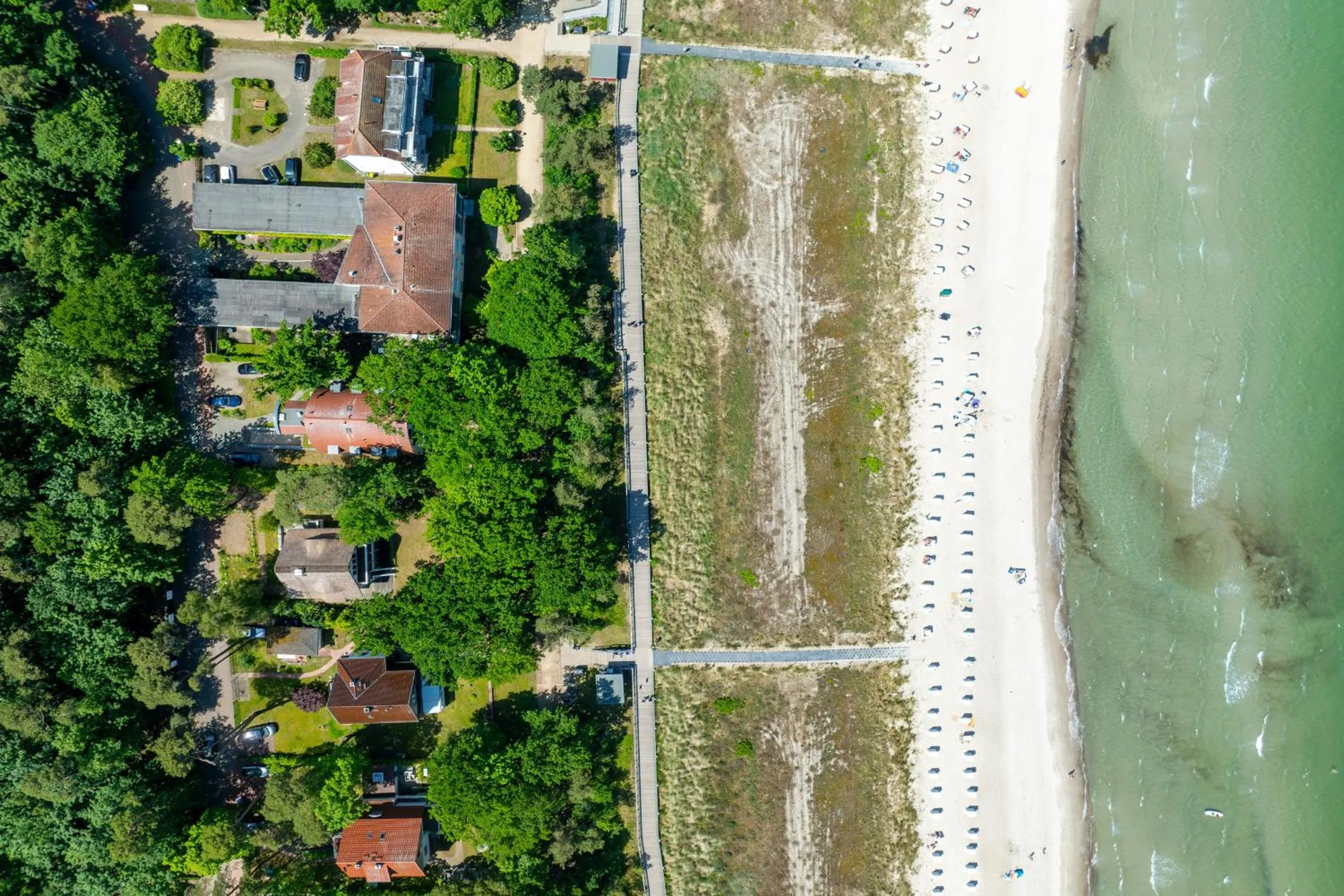 Beach in Strandvilla Scholle - Makrele Wohnung 04