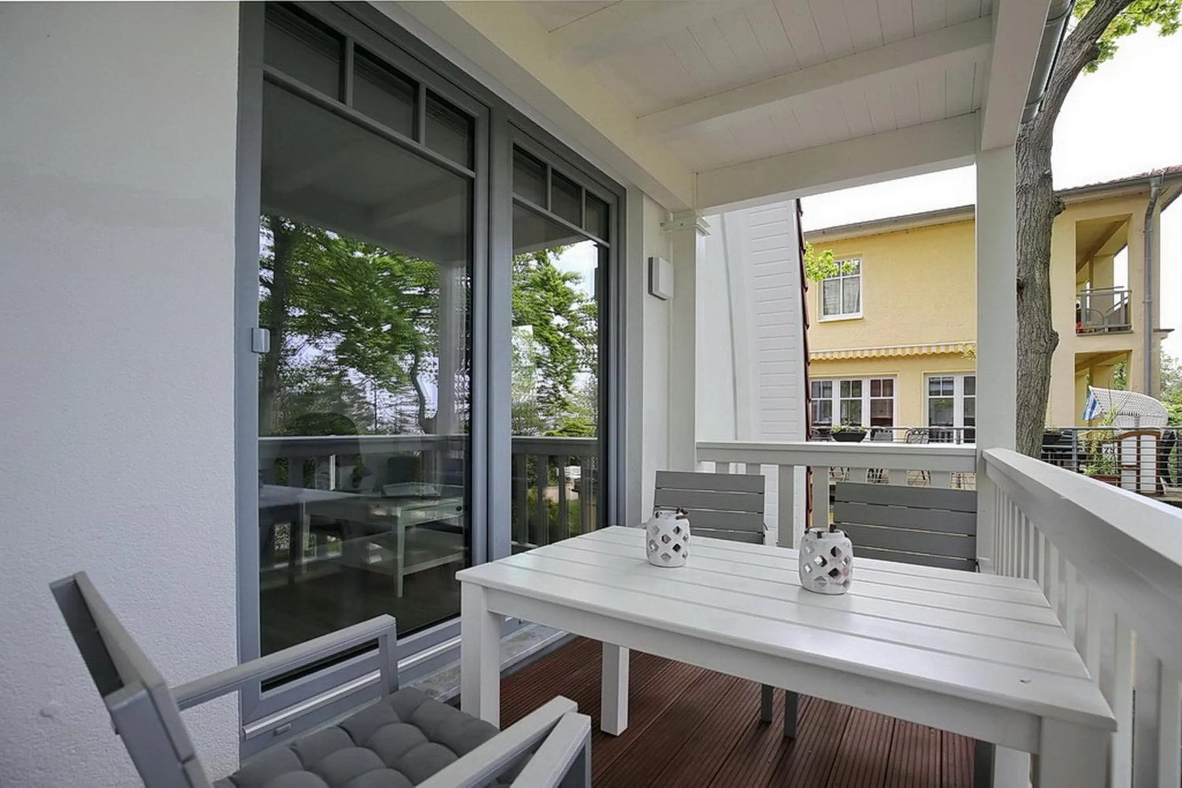 Balcony/Terrace in Strandvilla Scholle - Makrele Wohnung 04