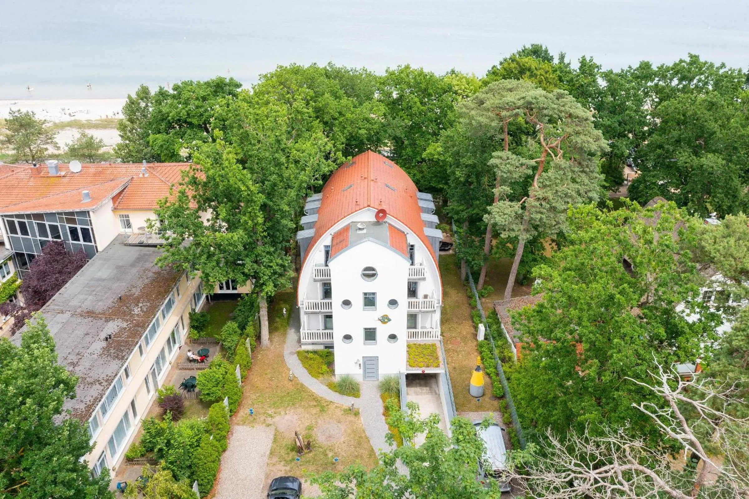 Property building in Strandvilla Scholle - Makrele Wohnung 04