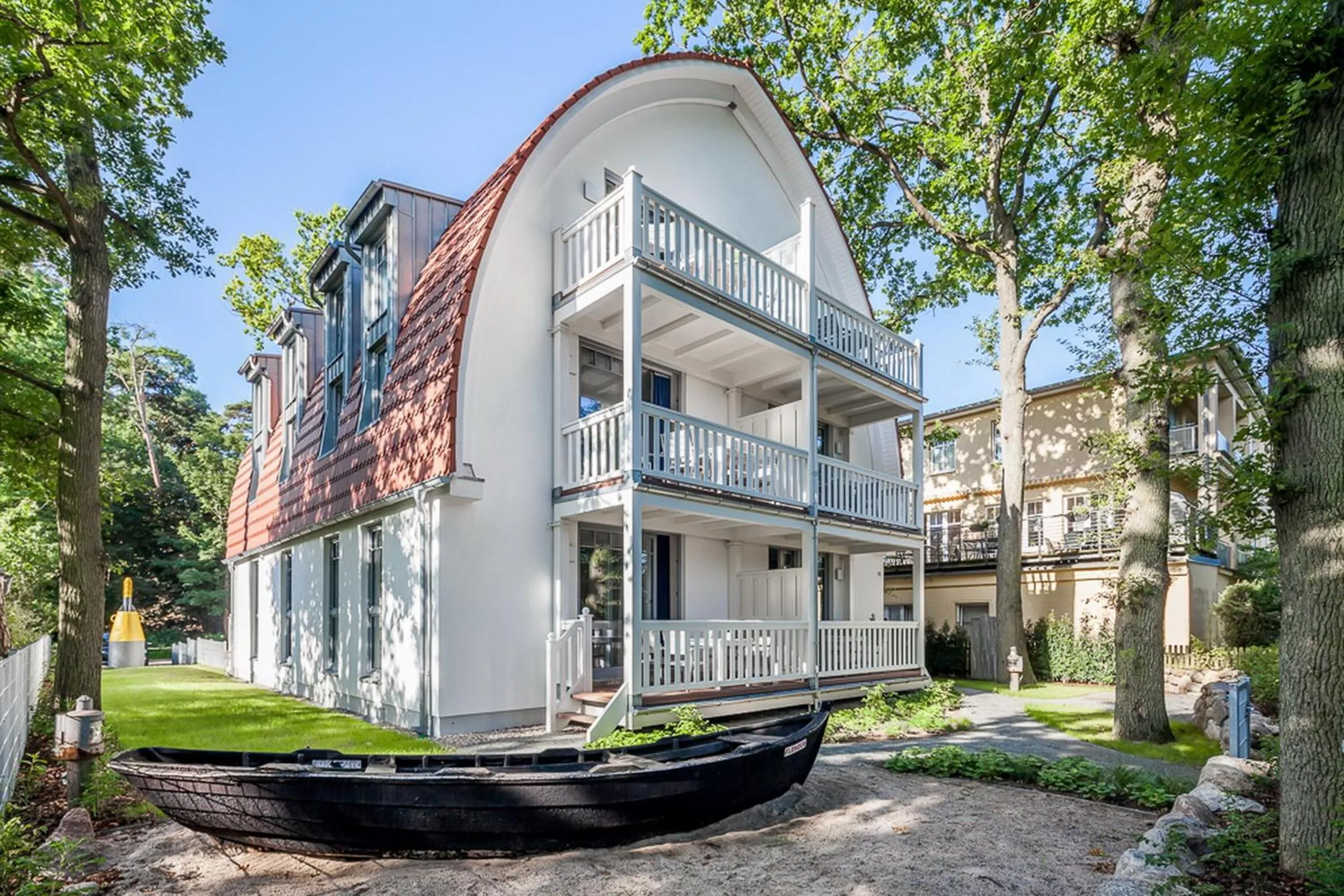 Property building in Strandvilla Scholle - Makrele Wohnung 04